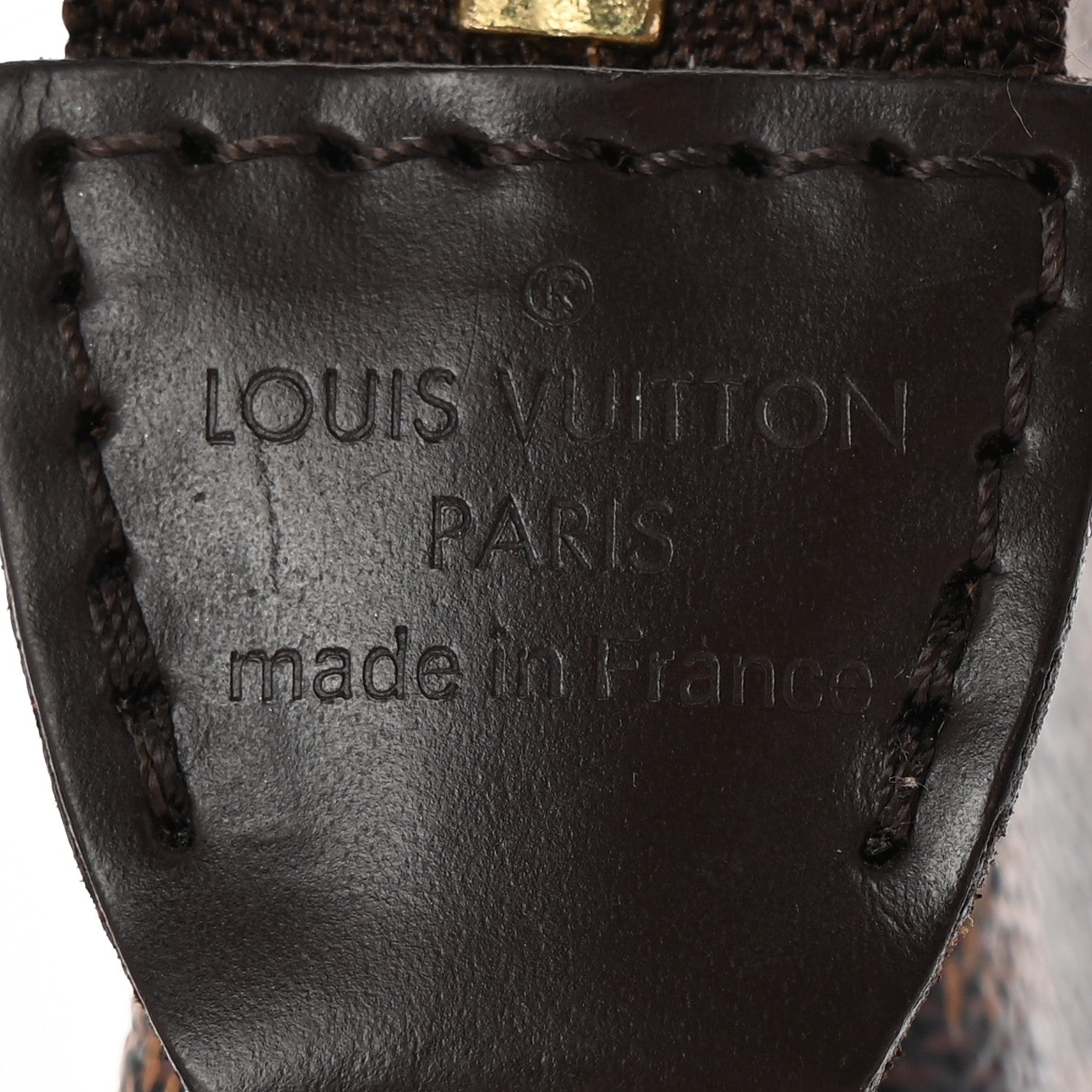 Damier Ebene Complice Trunks and Bags Mini Pochette Accessories Red