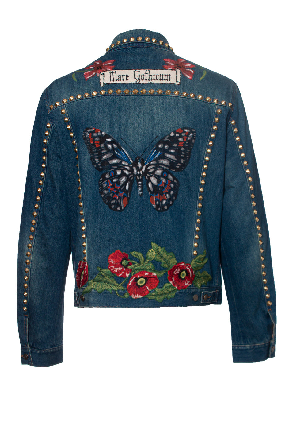 Men's Gucci Mare Gothicum denim jacket