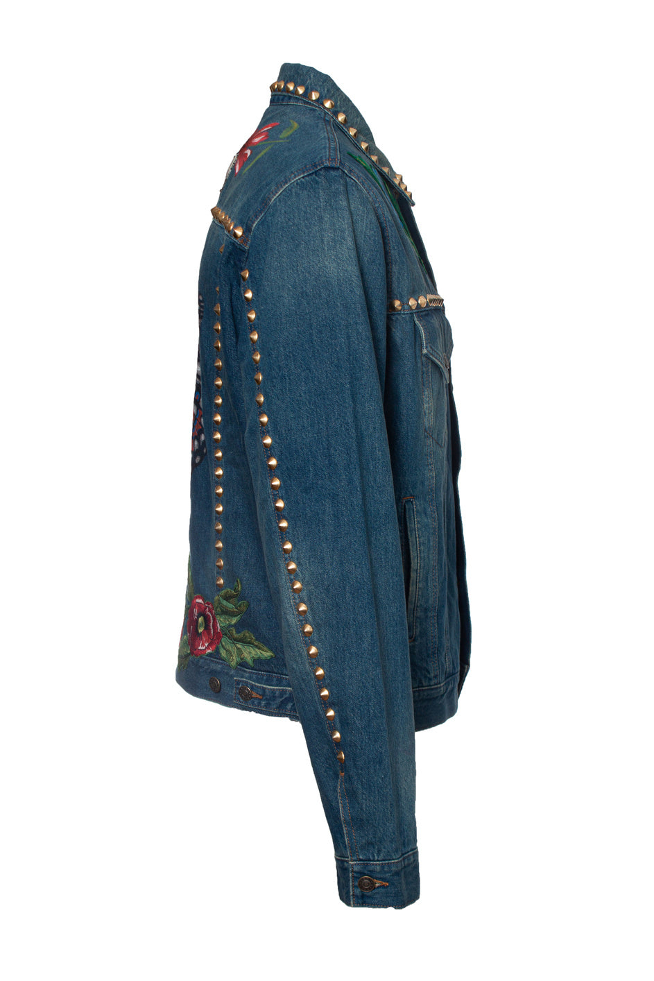 Men's Gucci Mare Gothicum denim jacket