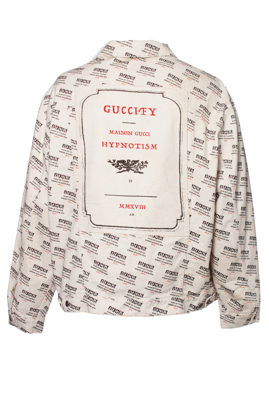 Men's Gucci Maison de L’ amour denim jacket