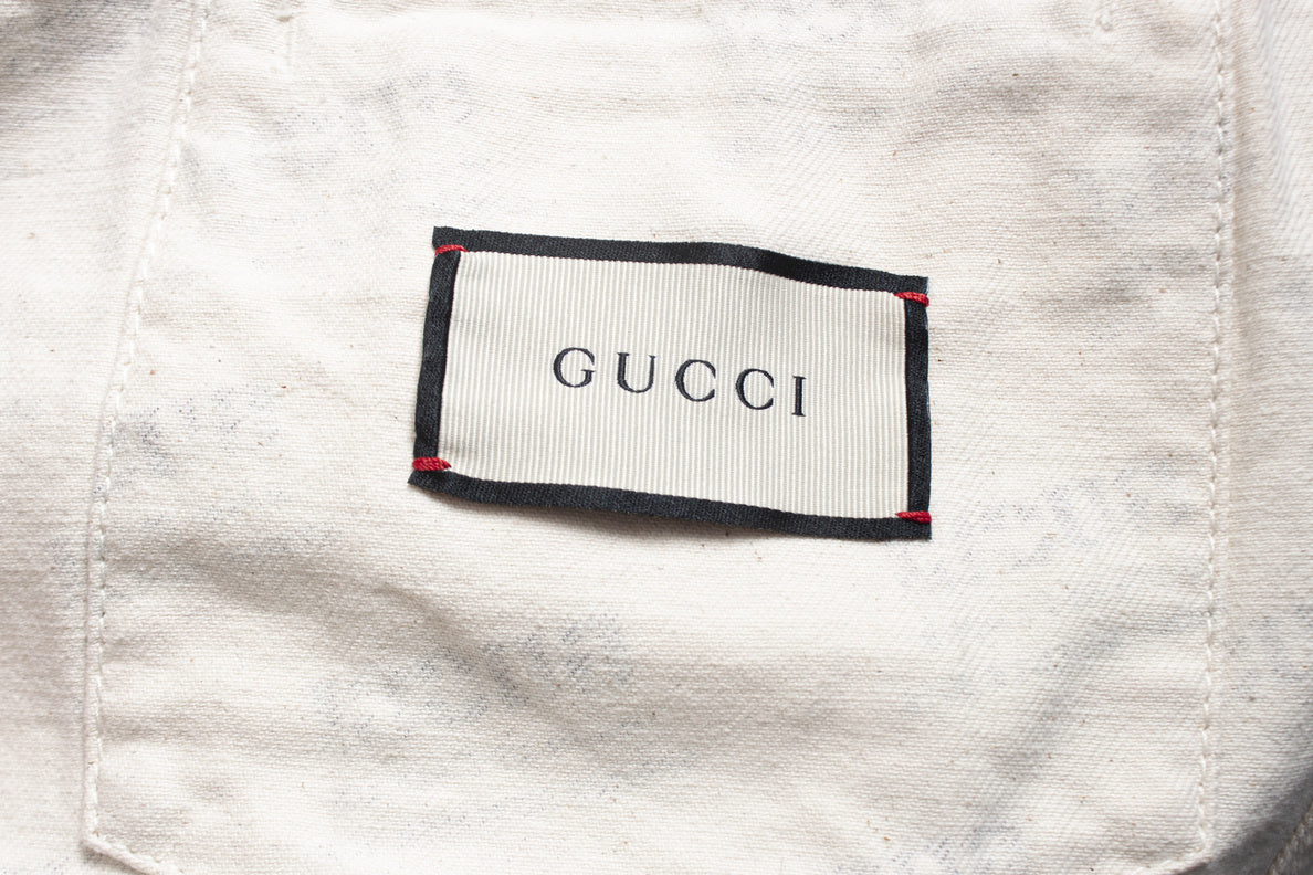 Men's Gucci Maison de L’ amour denim jacket