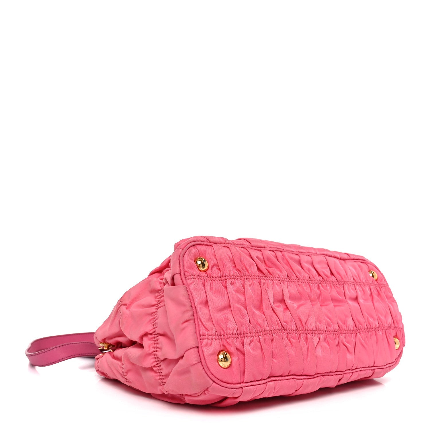 Tessuto Nylon Gaufre Small Tote Petalo