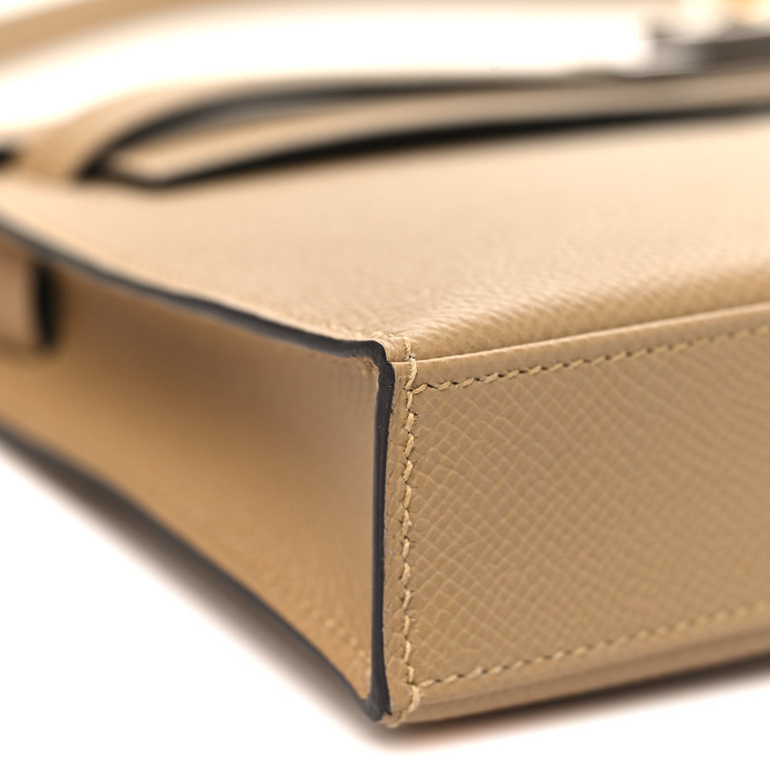 Madame Calfskin Kelly Elan Poussiere