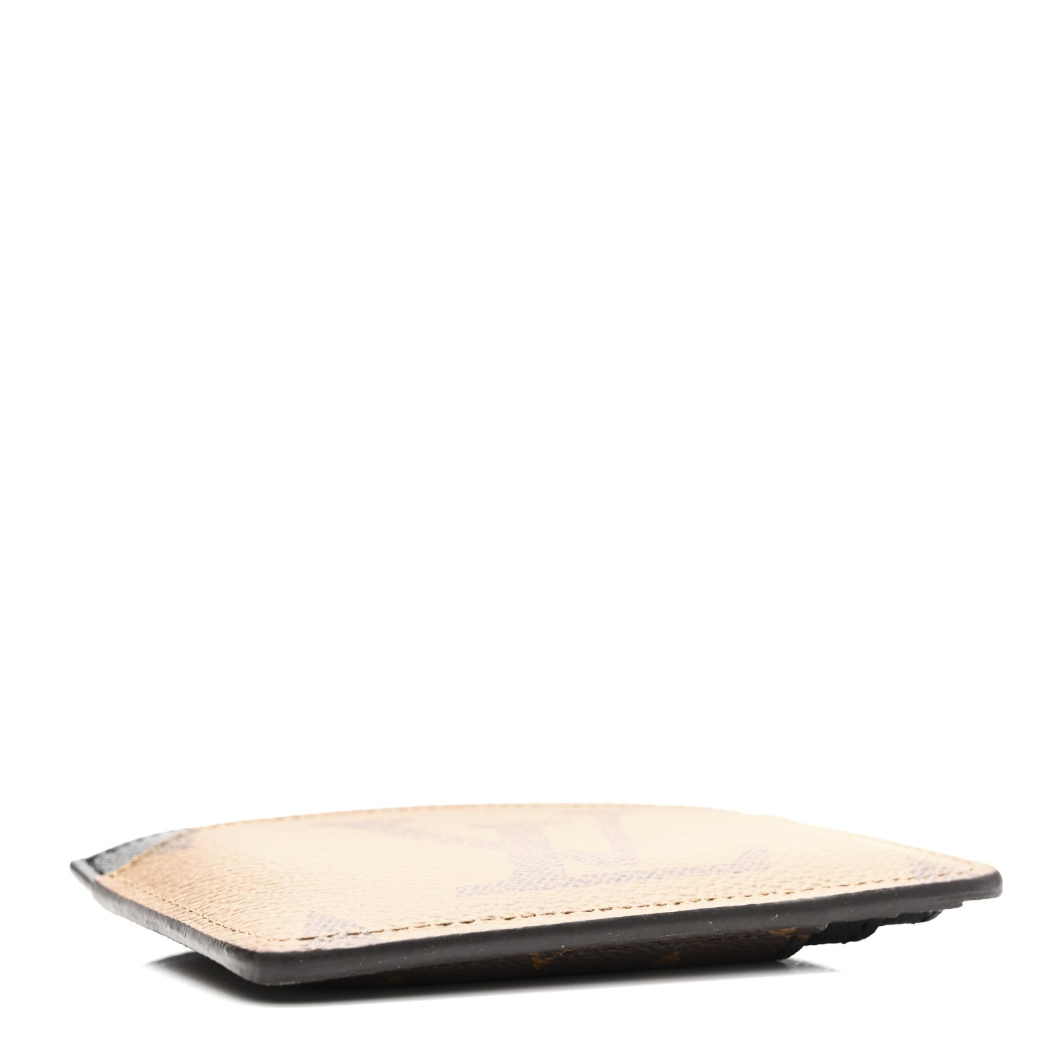 Reverse Monogram Side Up Card Holder