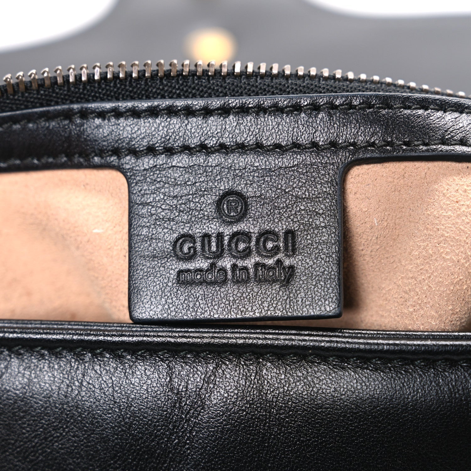 Calfskin Matelasse Small GG Marmont Shoulder Bag Black
