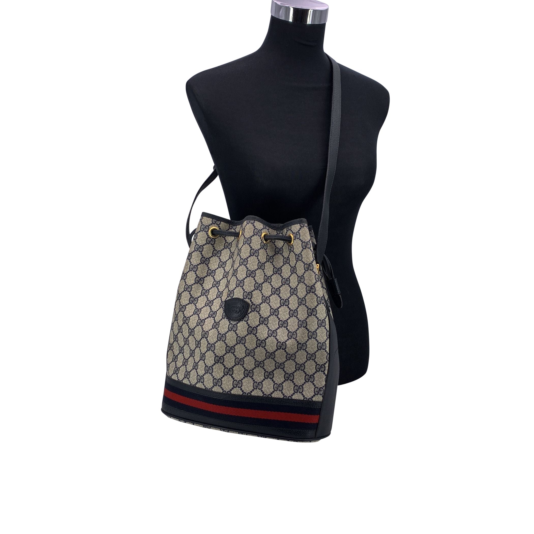Ophidia Bucket Bag GG Coated Canvas Medium
