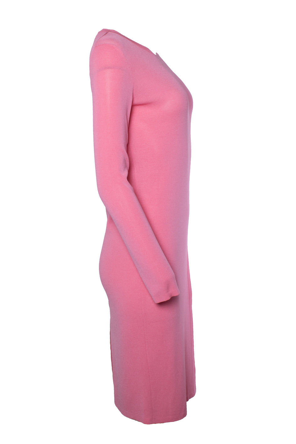 Women's Chanel knitted barbie pink asymmetric top