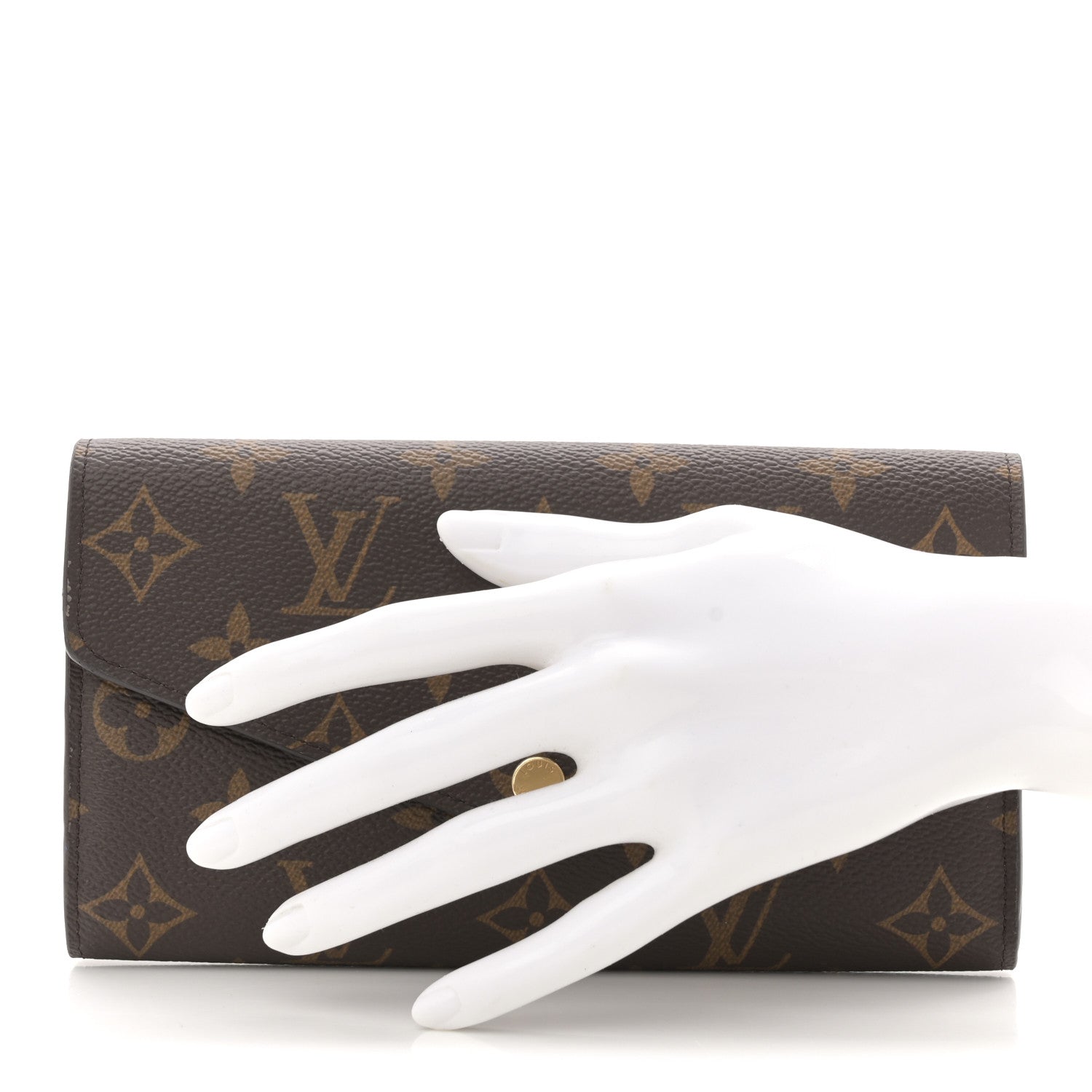Monogram Sarah Wallet NM Fuchsia
