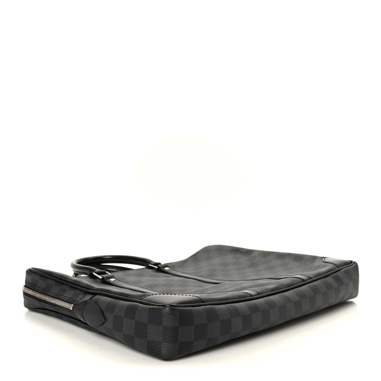 Damier Graphite Porte-Documents Voyage