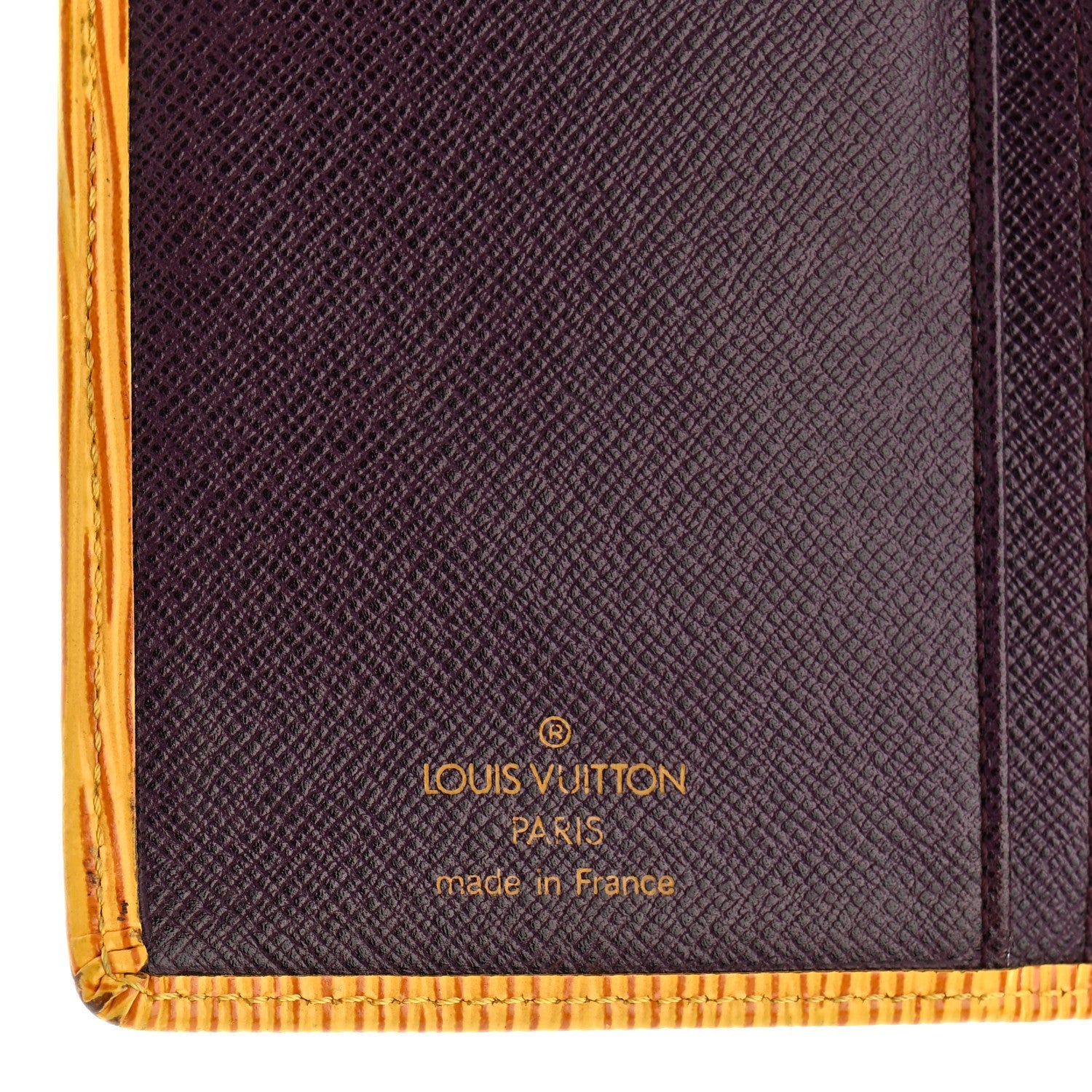 Epi Continental French Purse Wallet Tassil