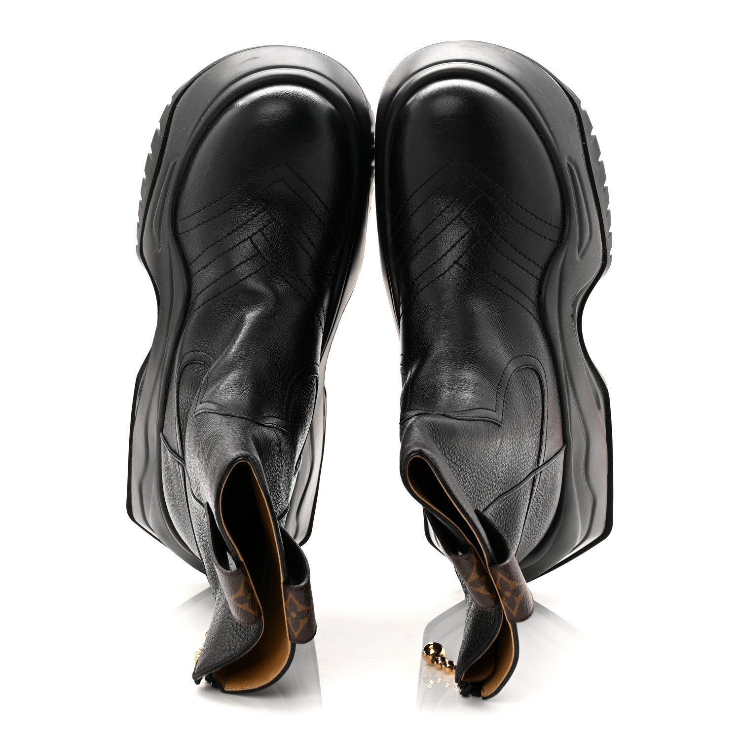 Monogram LV Archlight 2.0 Platform Ankle Boots 39 Black