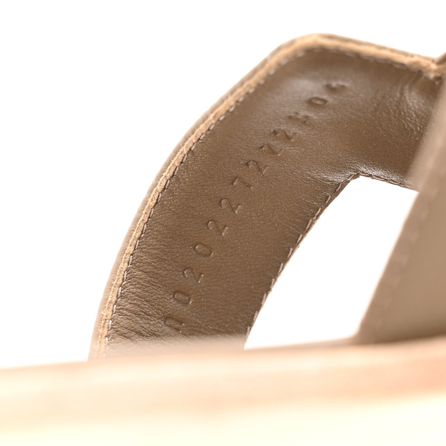 Epsom Oran Sandals 40 Etoupe