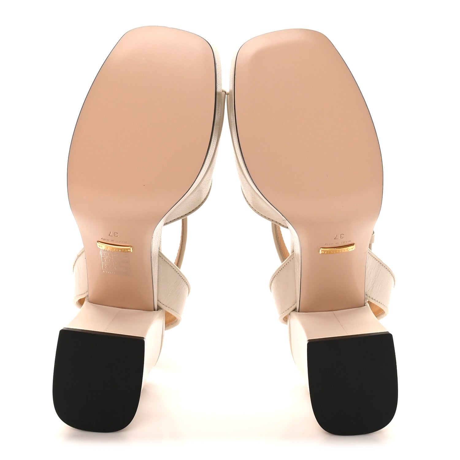 Quentin Granada Kid Horsebit 25/60mm Platform Sandals 37 Mystic White