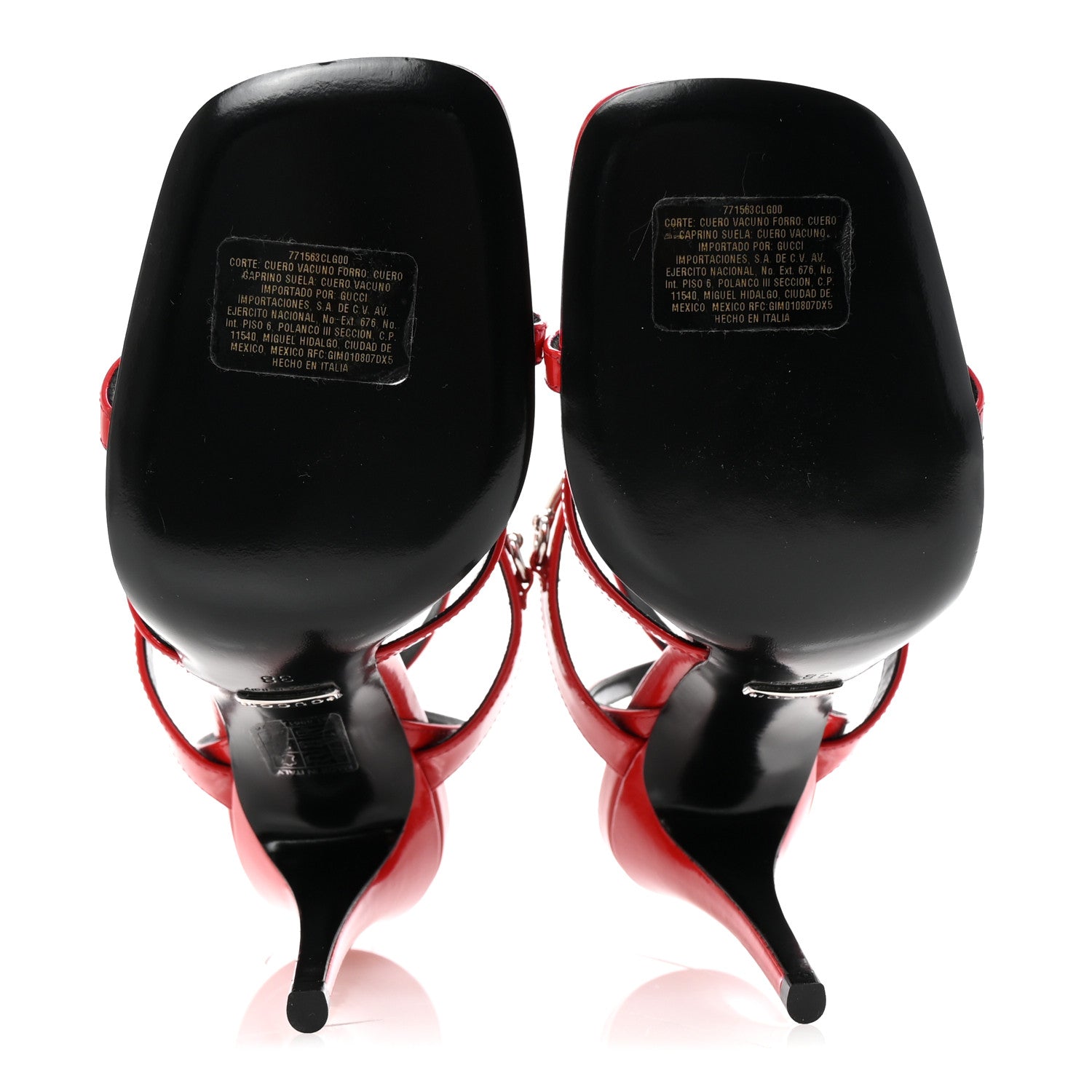 Nappa Regent Strappy Horsebit Sandals 38 Maple Red