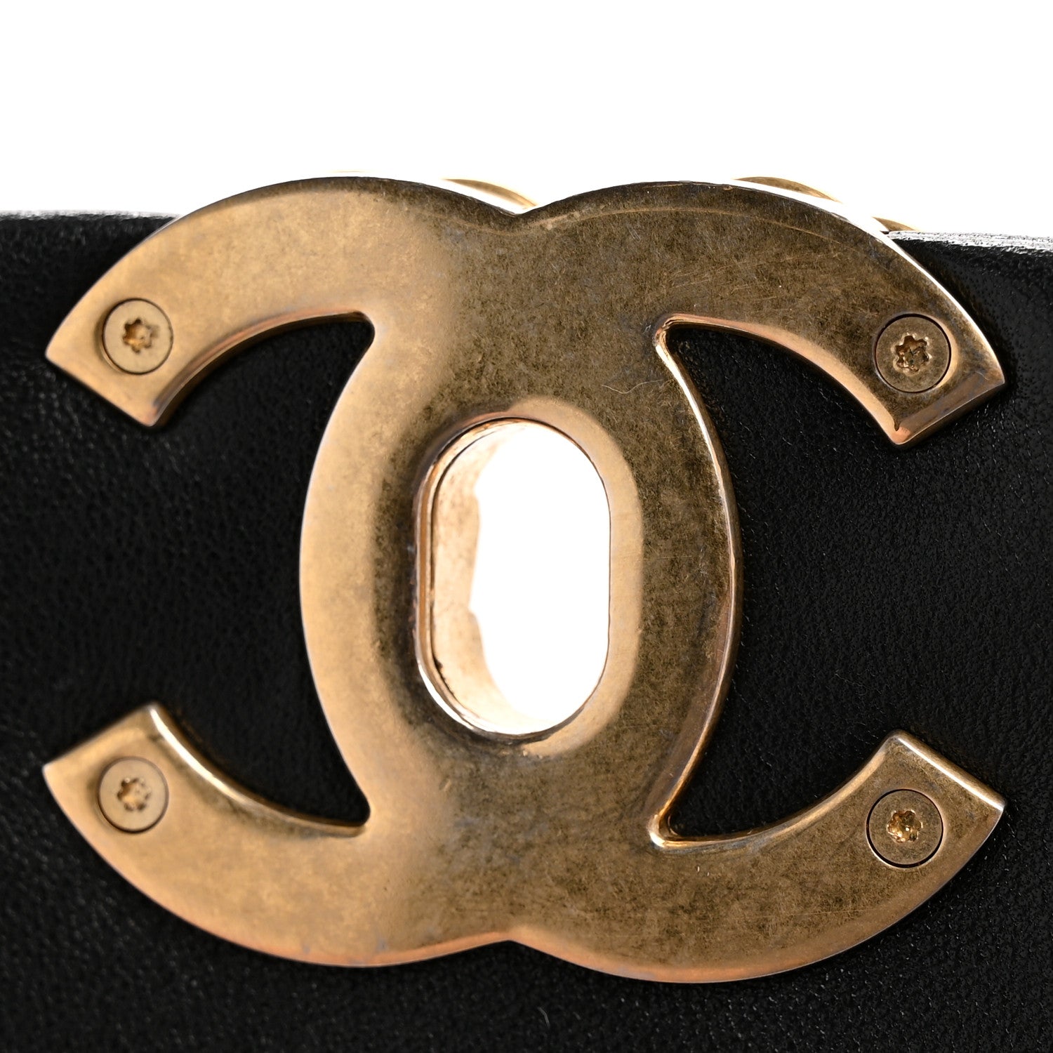 Lambskin Quilted Medium Chanel 19 Flap Black