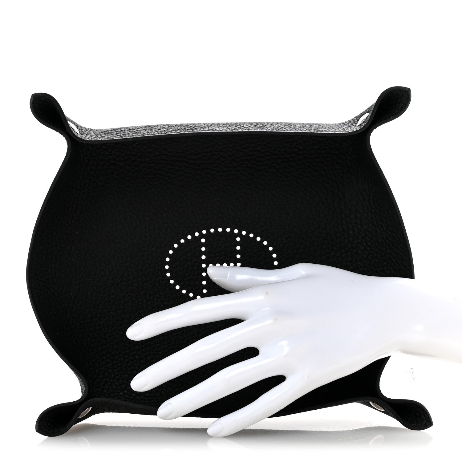 Taurillon Clemence Mises et Relances Change Tray Black