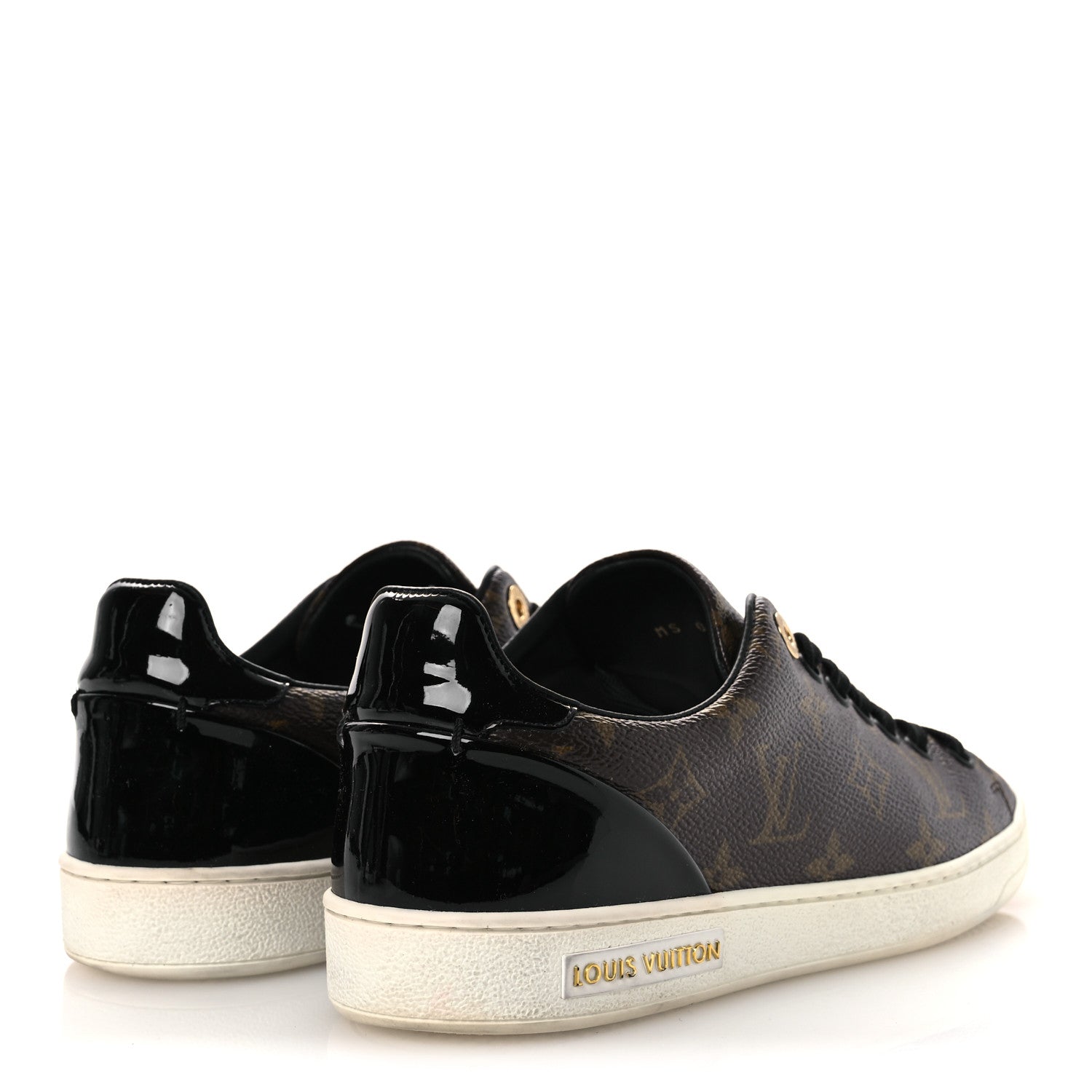 Patent Monogram Frontrow Sneakers 38
