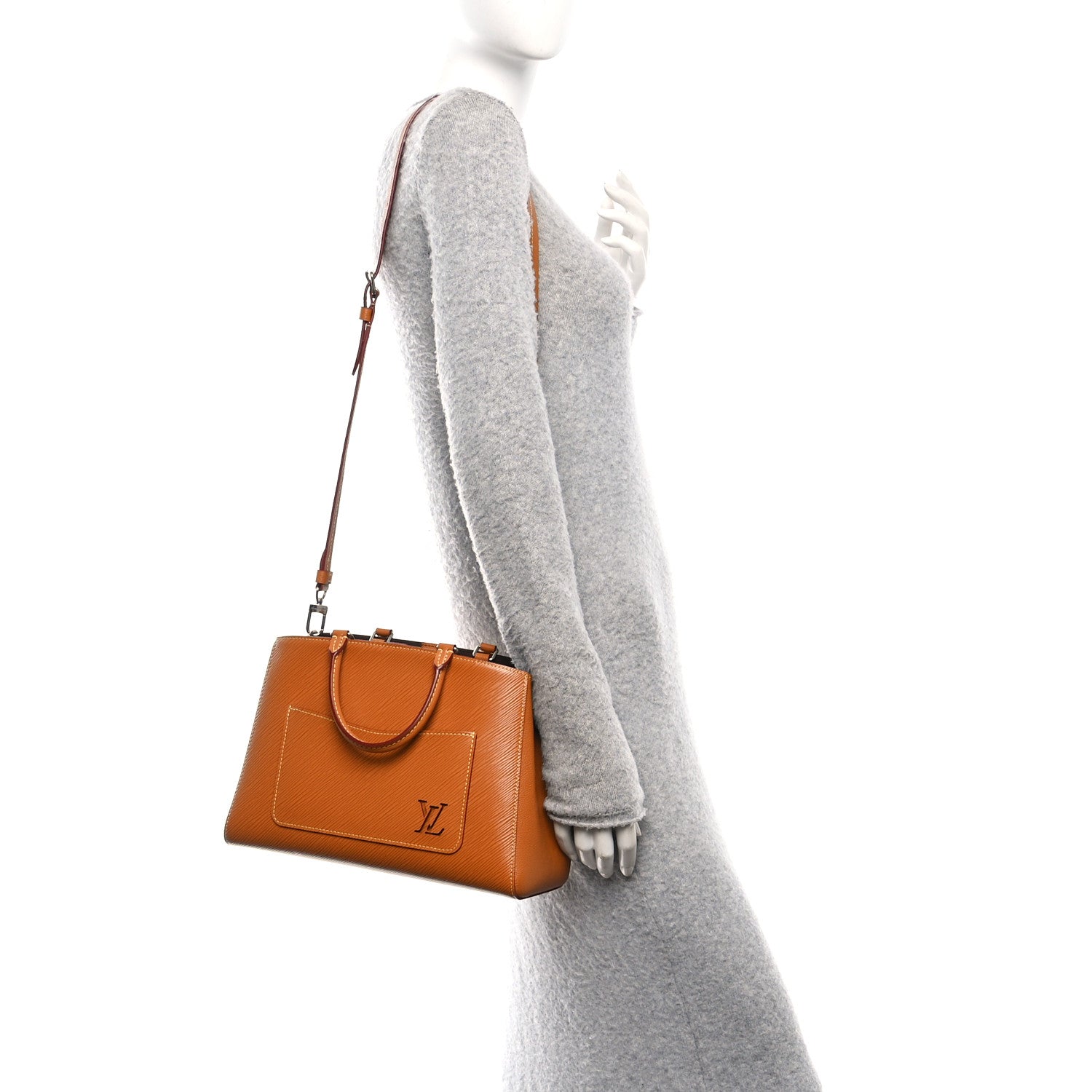 Epi Marelle Tote MM Gold Honey