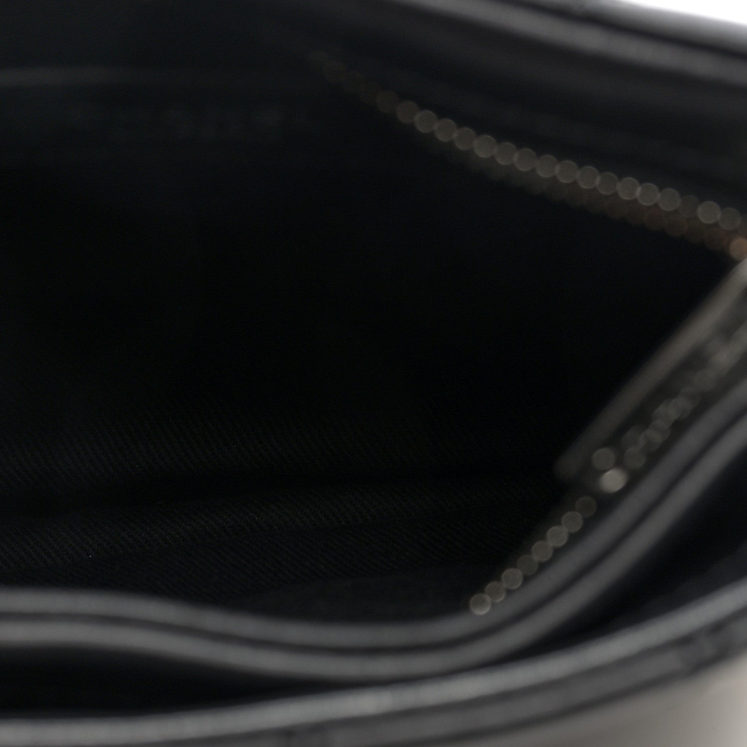 Calfskin Quilted Crossbody Bag Black