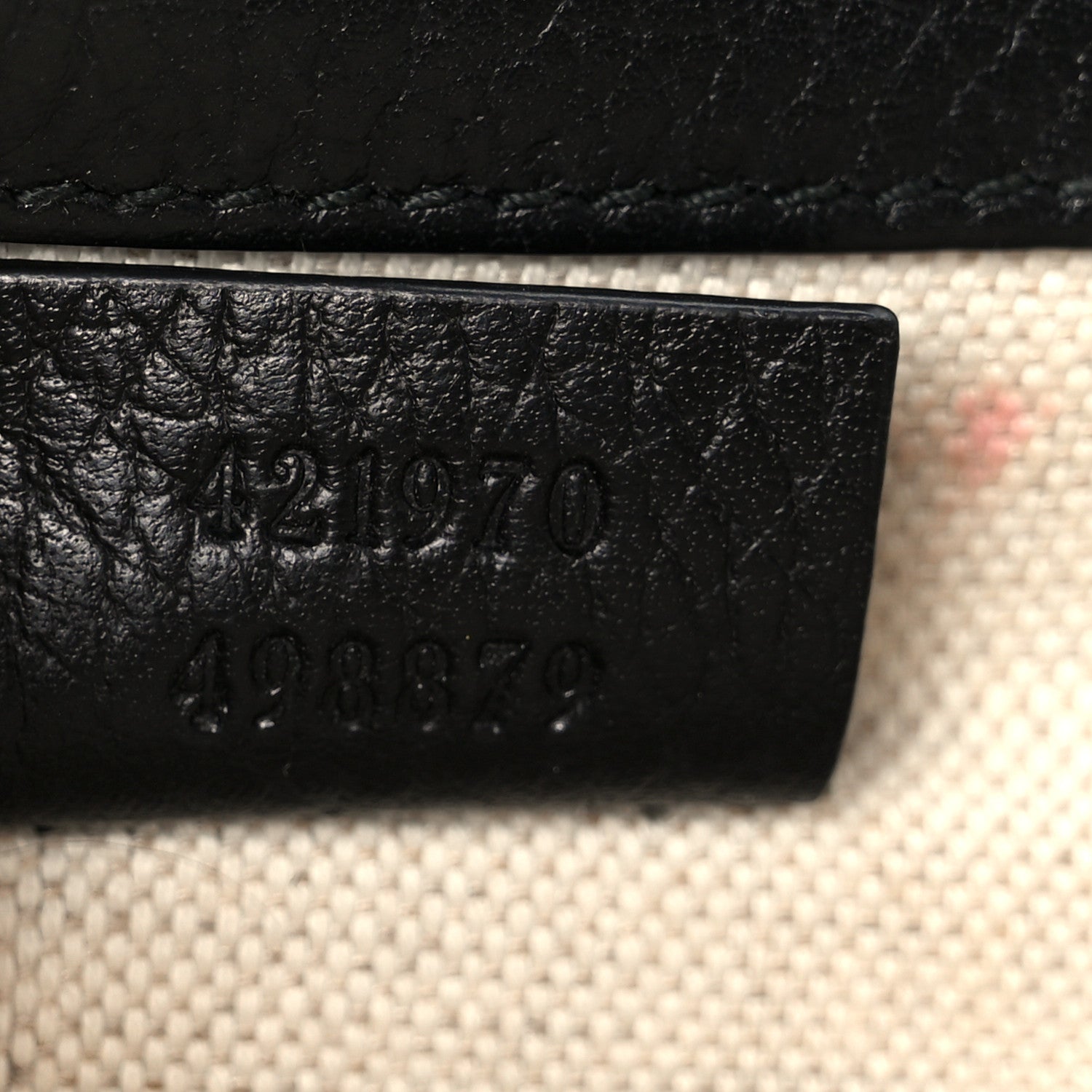Calfskin Mini Dionysus Shoulder Bag Black