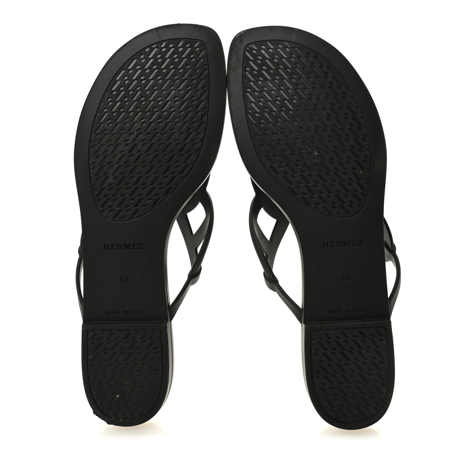 Rubber Womens Egerie Sandals 40 Black
