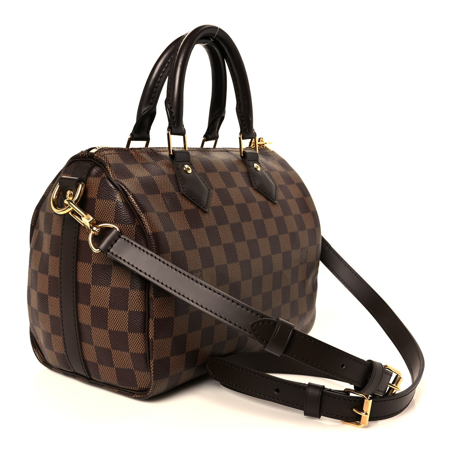 Damier Ebene Speedy Bandouliere 25