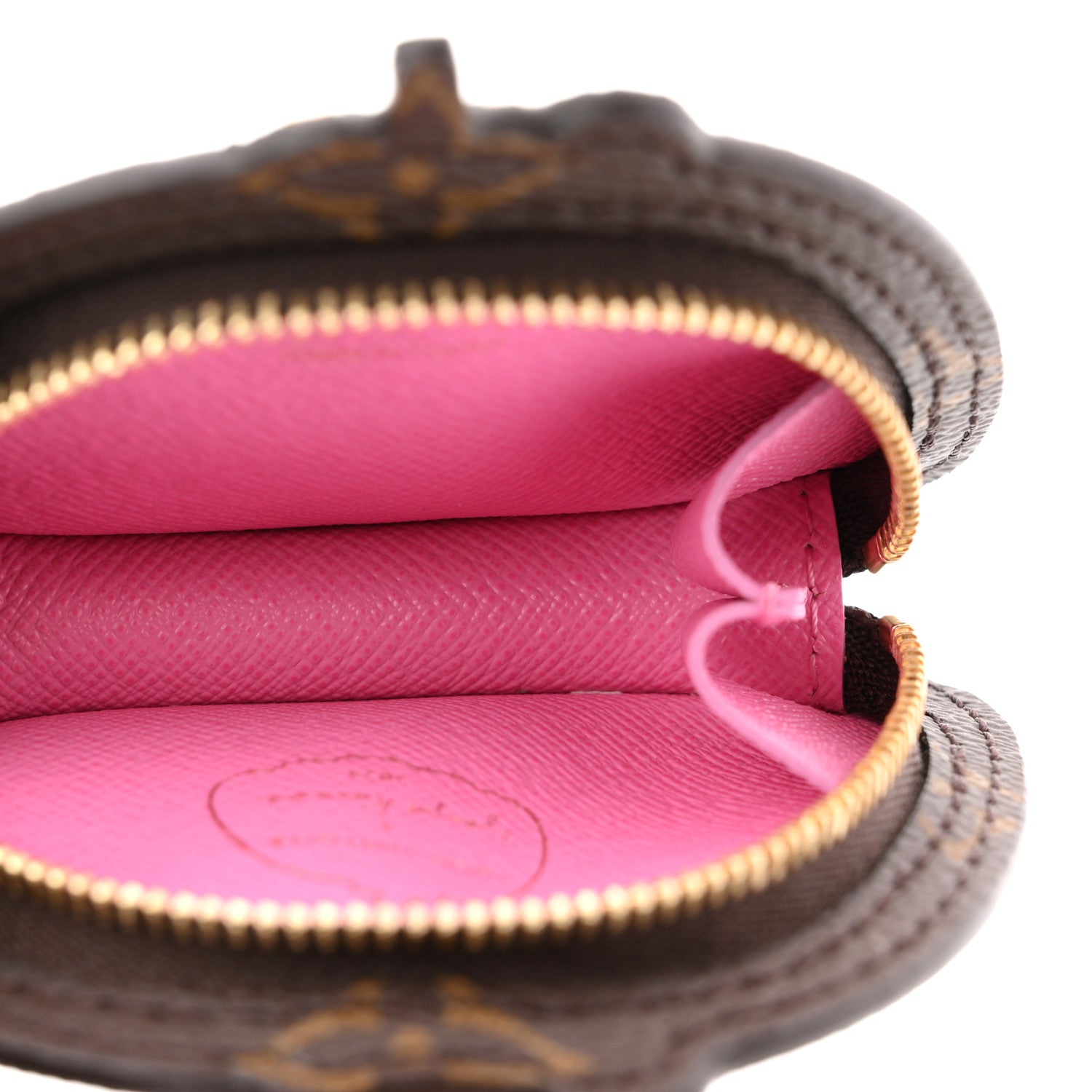 LV X YK Monogram Pumpkin Coin Purse