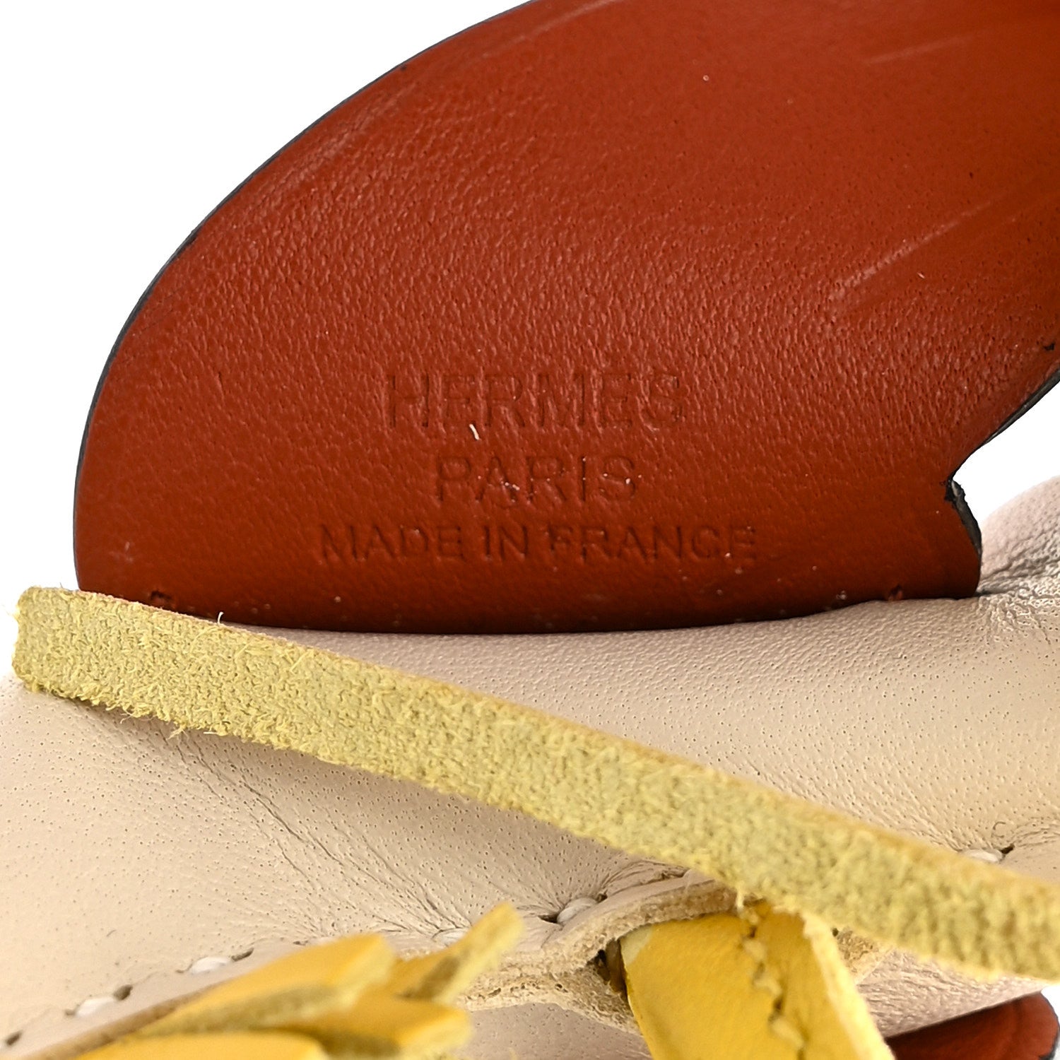 Milo Lambskin Grigri Rodeo Pegase Horse Bag Charm PM Craie Jaune de Naples Cuivre