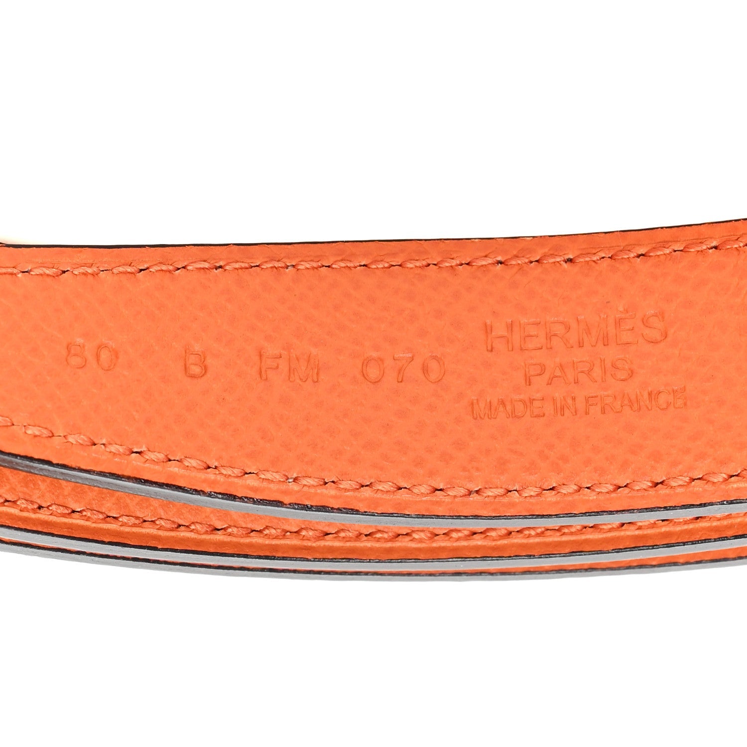 Epsom Swift 24mm Belt Strap 80 32 Orange Nata