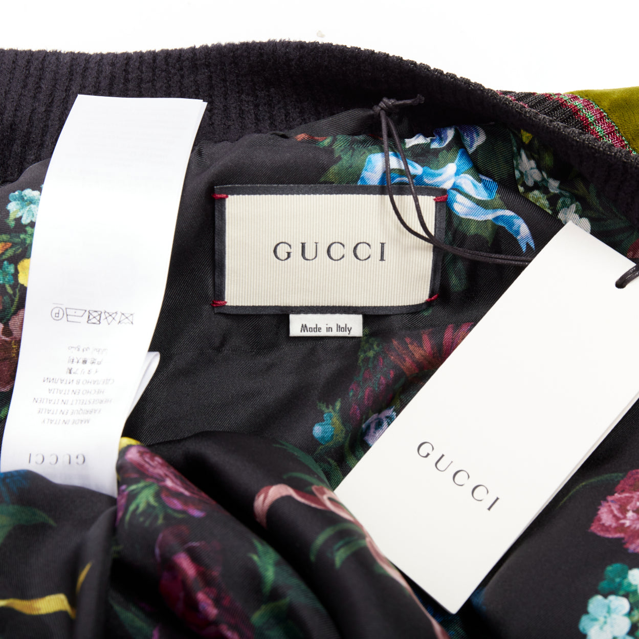 Women's Gucci Alessandro Michele sequin velvet bomber jacket