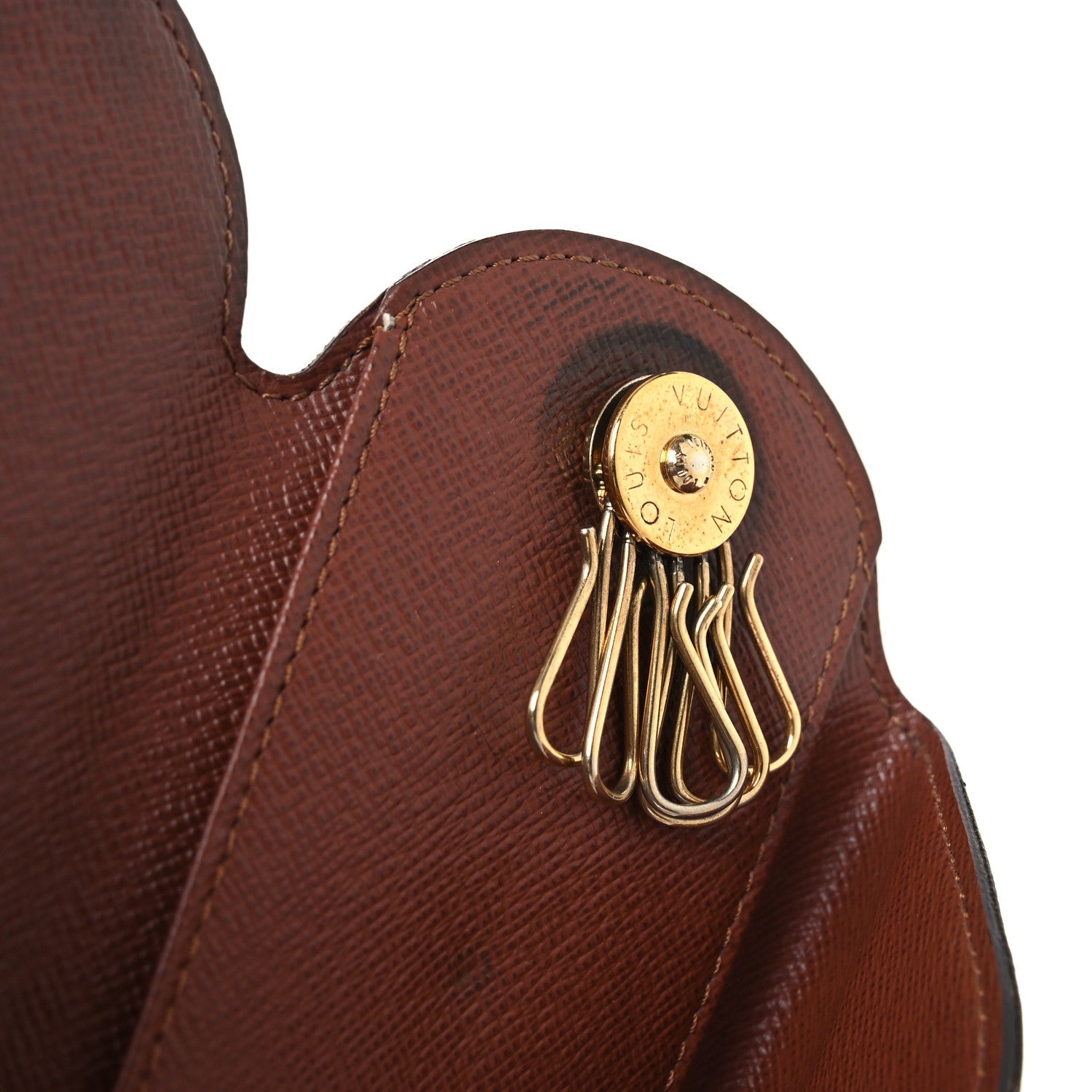 Monogram Round Key Holder GM