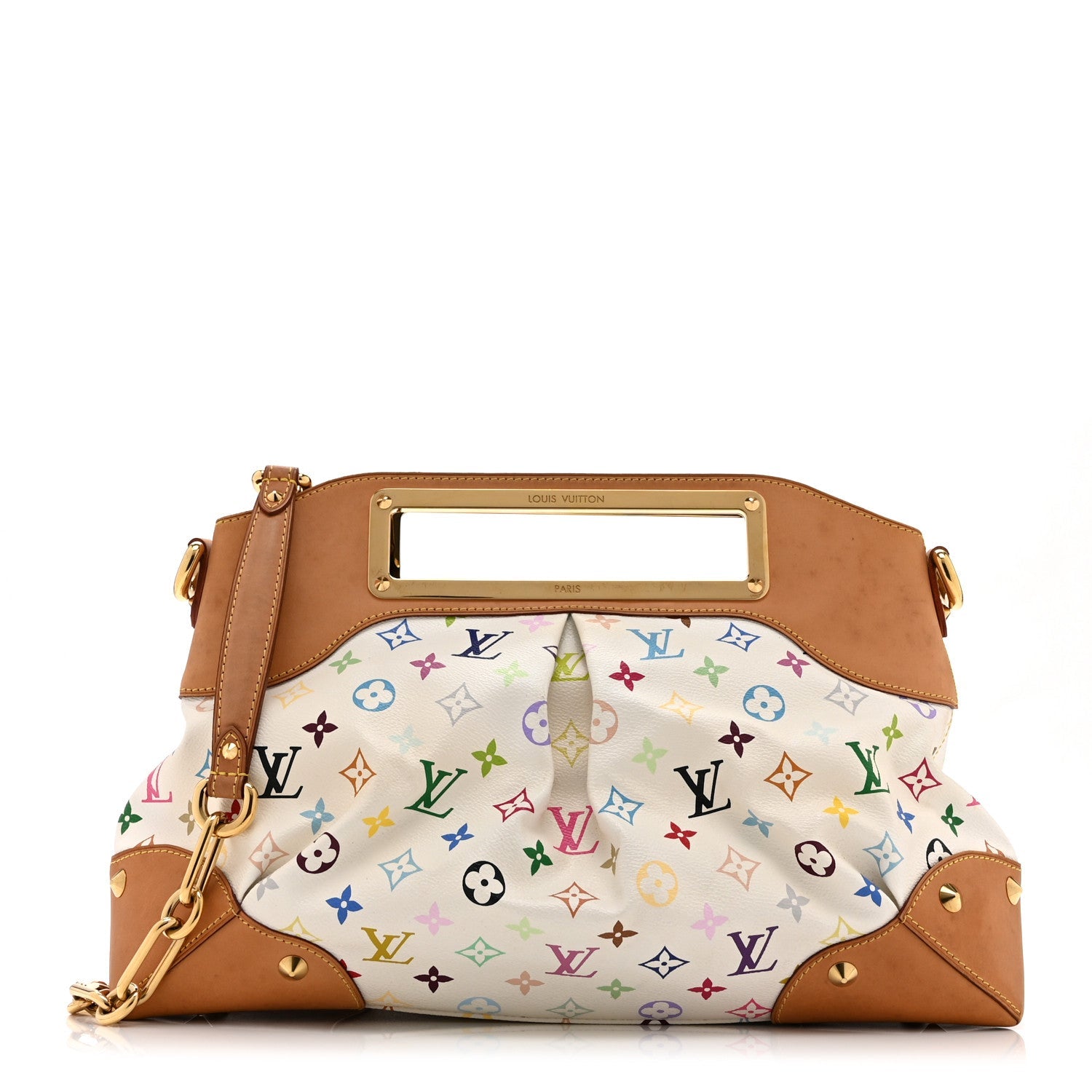Monogram Multicolor Judy GM White