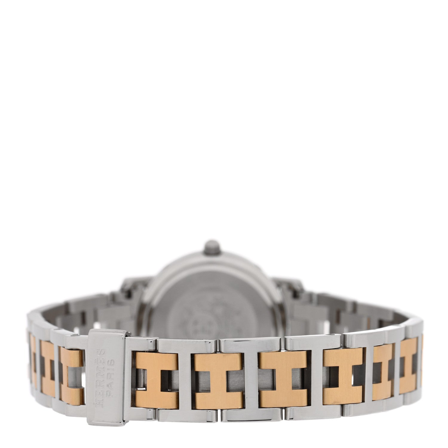 Stainless Steel 24mm Clipper Quartz Watch Gold