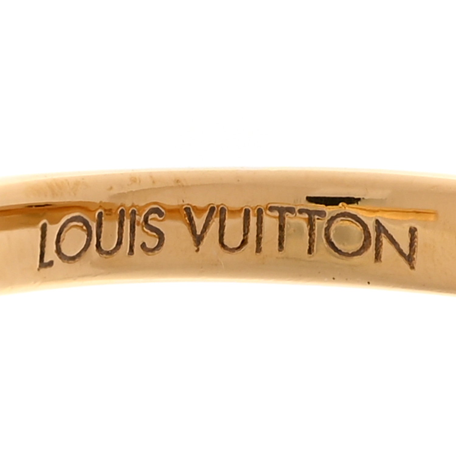 LV And Me Ampersand Ring S 50 5.5 Gold