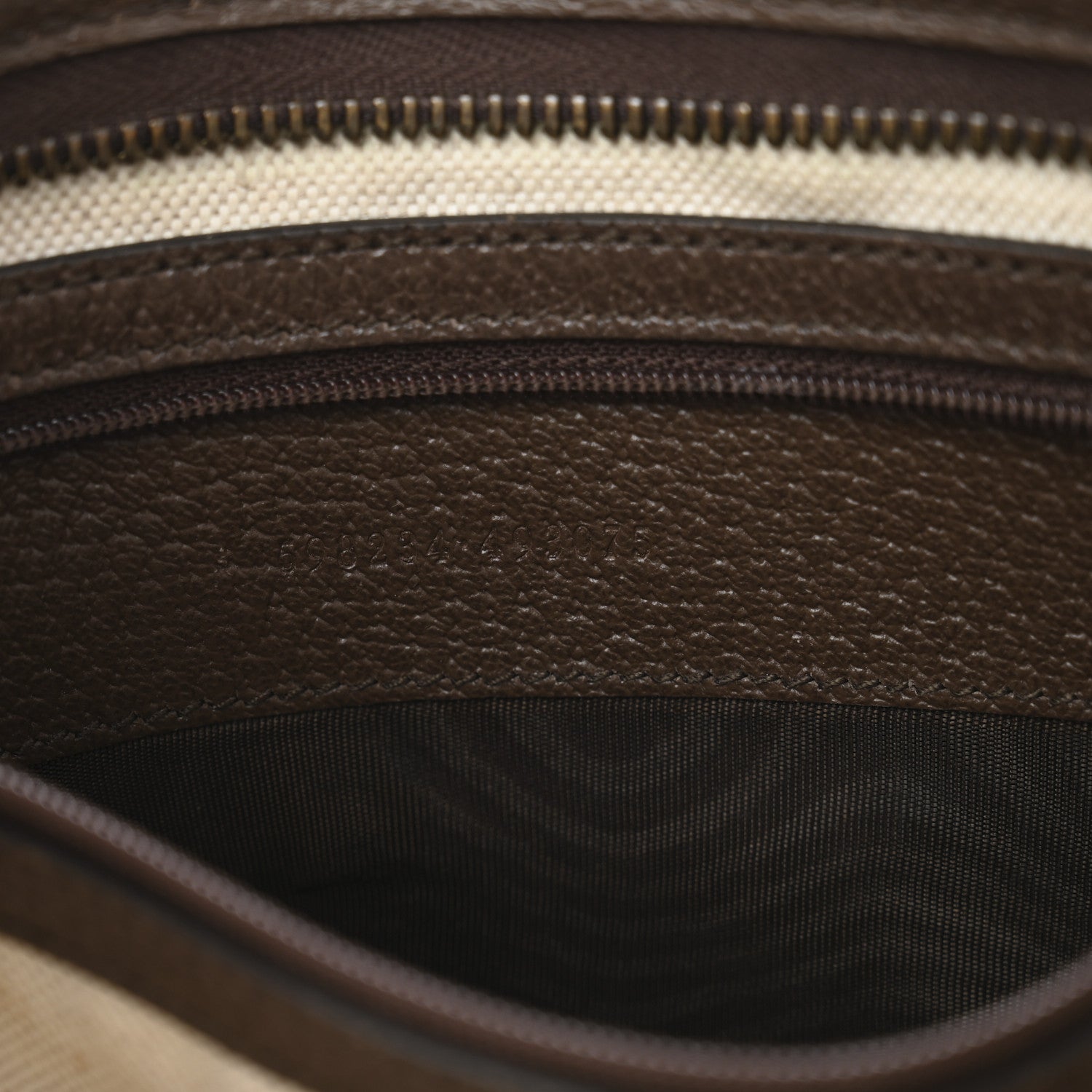 GG Supreme Monogram Web Ophidia GG Toiletry Case Beige New Acero