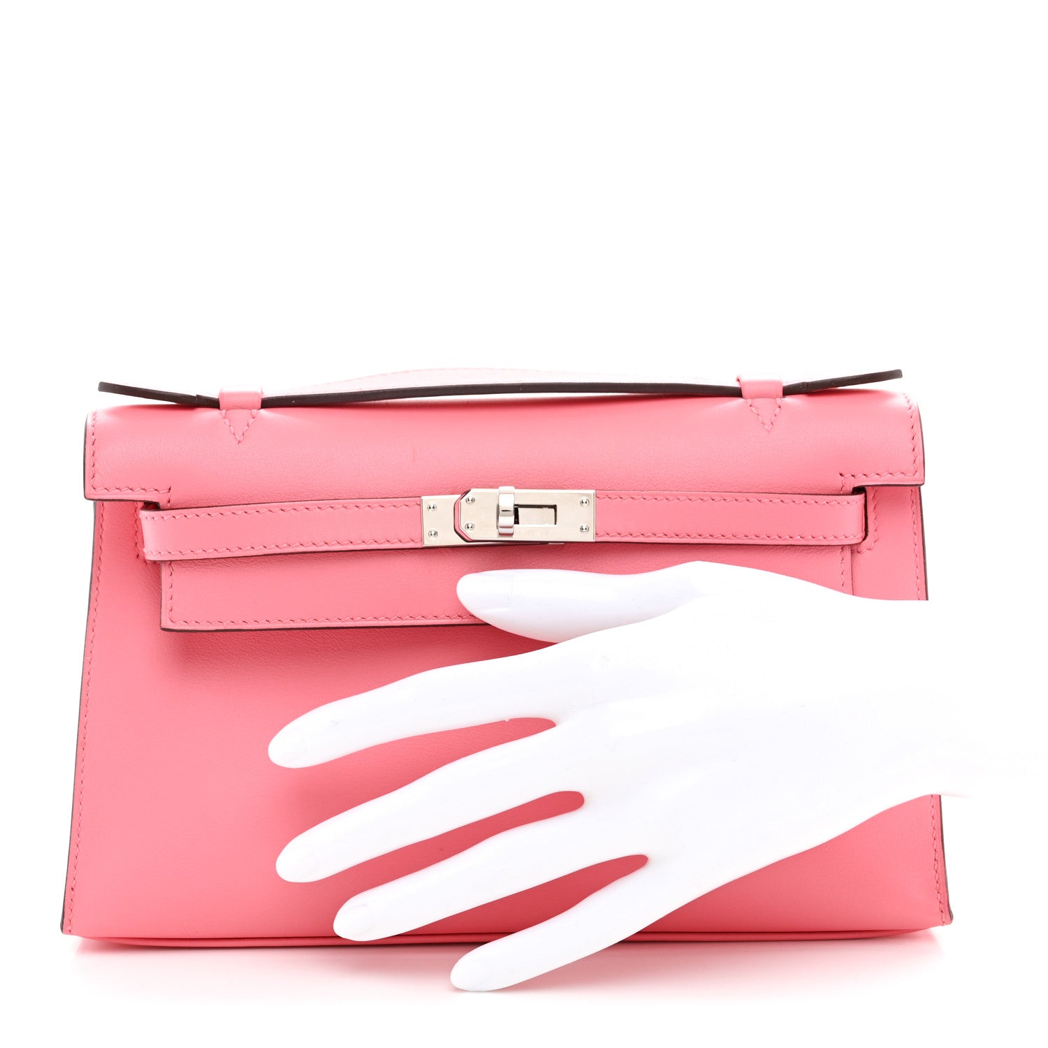 Swift Kelly Pochette Clutch Rose Ete