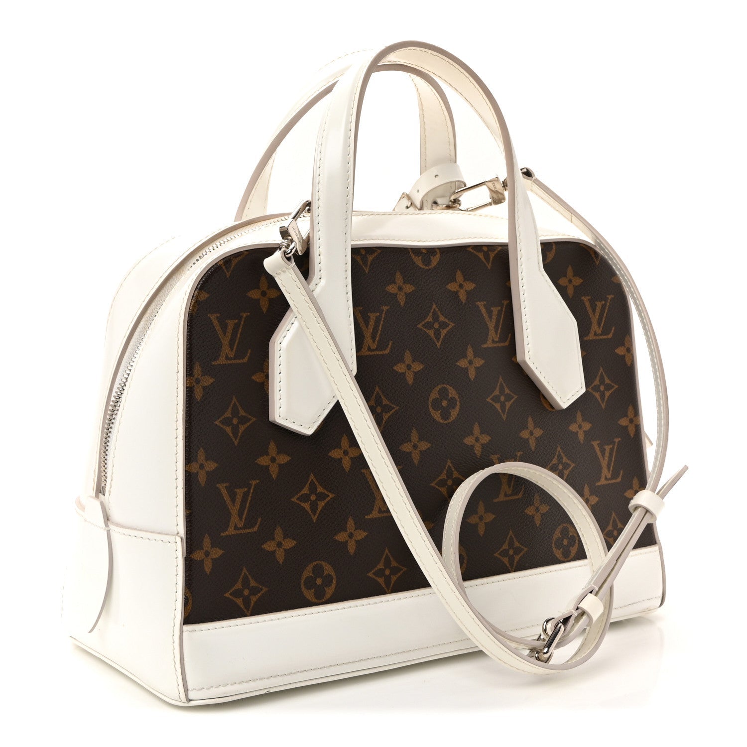Monogram Dora PM White