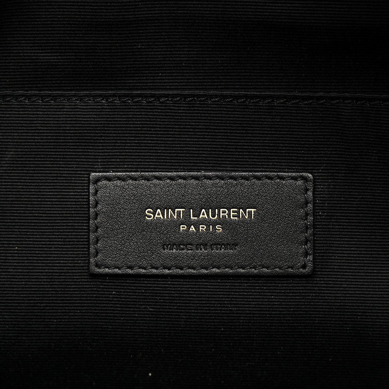 Grain De Poudre Monogram Belt Bag Black