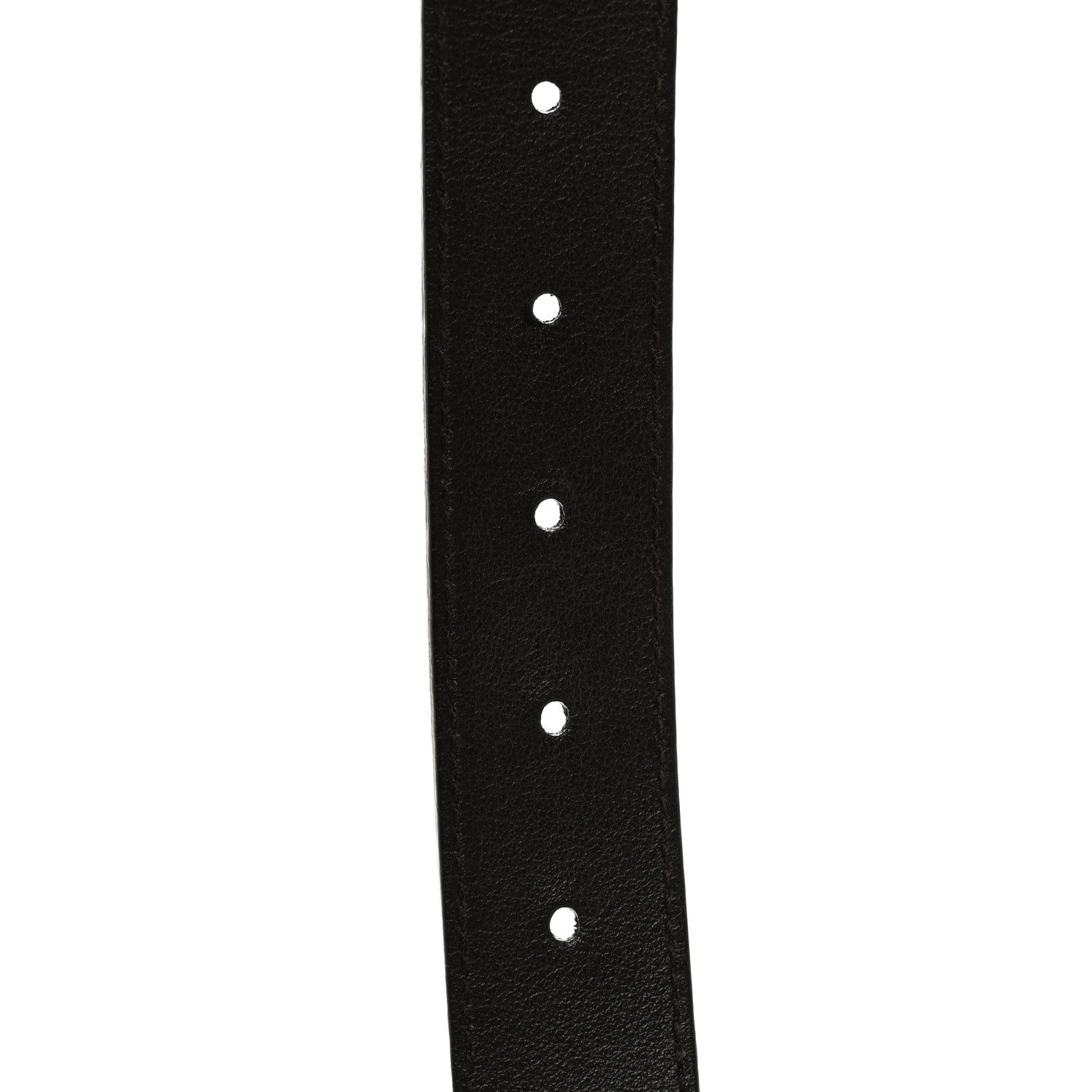 Moon Calfskin Double G 30mm Belt 85 34 Dark Cocoa