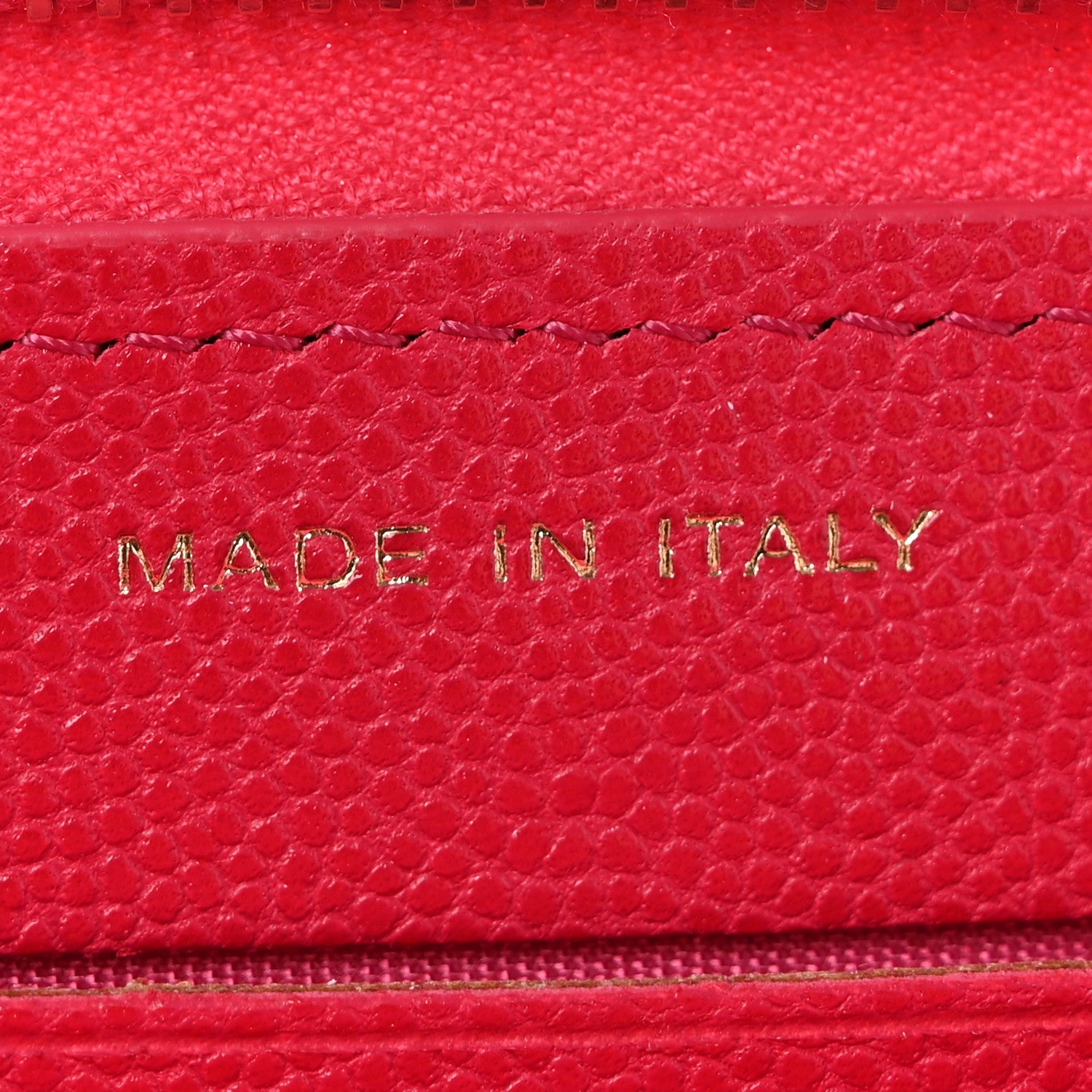 Caviar Camellia Embossed Medium Zip Around Gusset Wallet Pink
