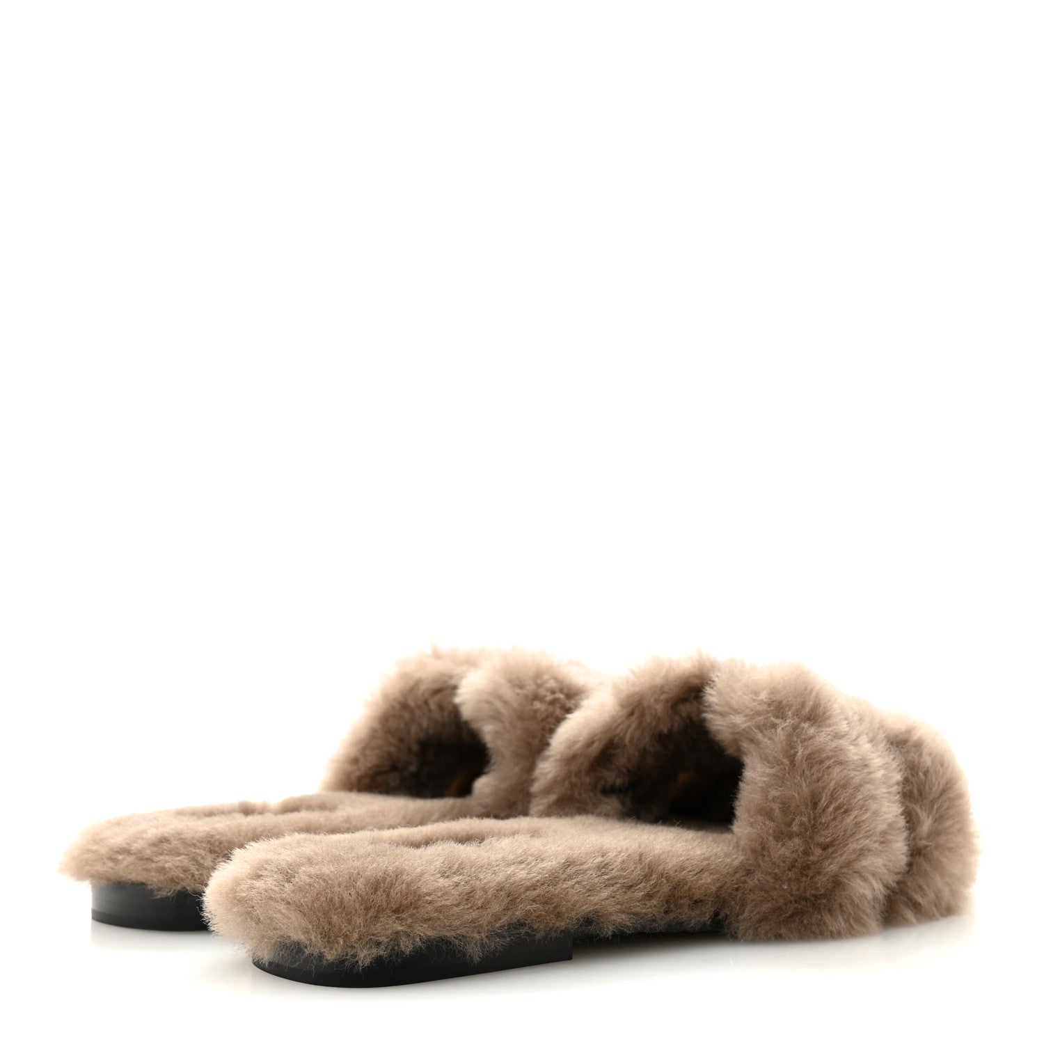 Woolskin Oran Sandals 39 Etoupe