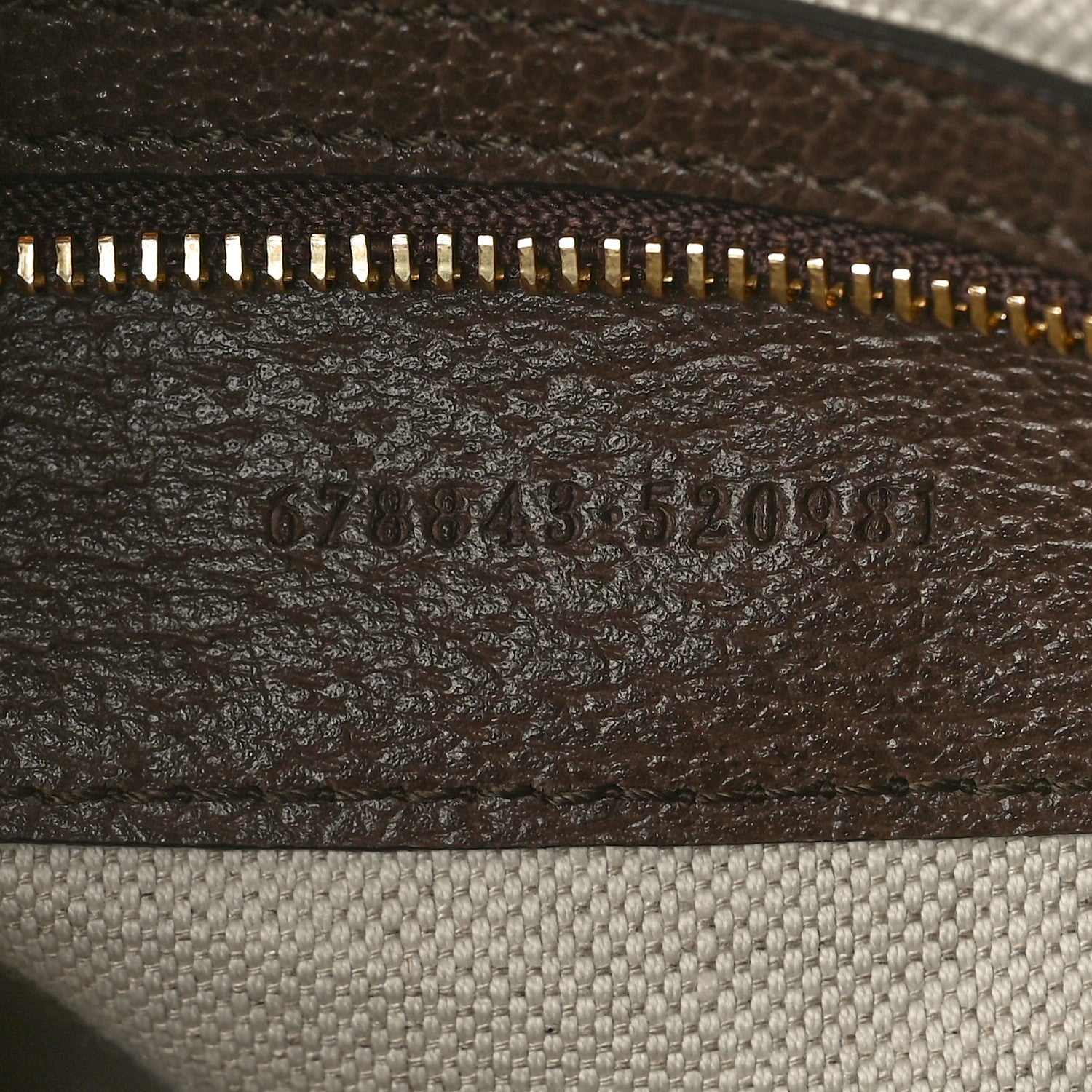 GG Supreme Monogram Web Geometric Small Jackie 1961 Beige Multicolor Brown Sugar
