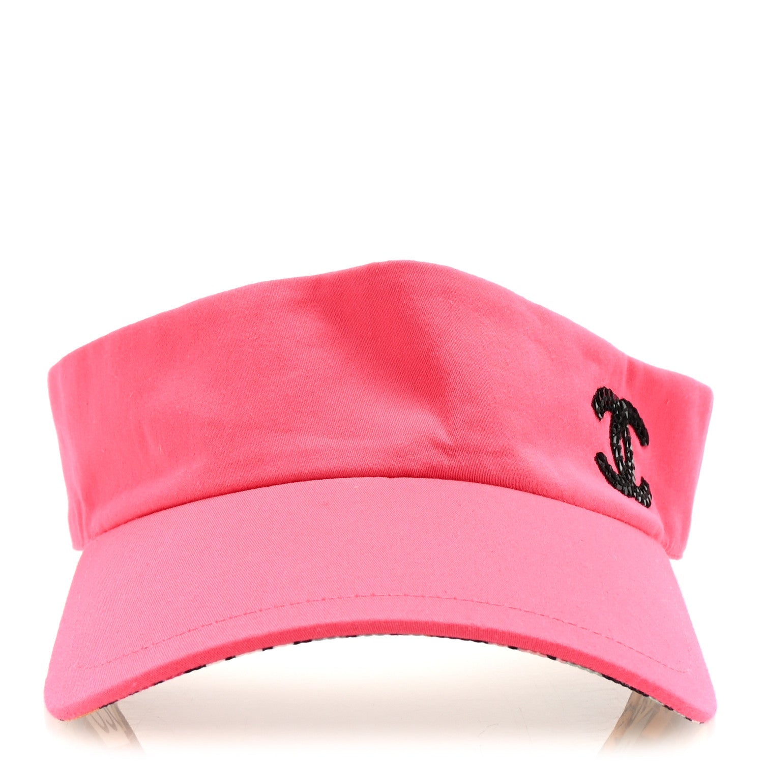 Cotton Canvas Logo CC Visor Pink Black