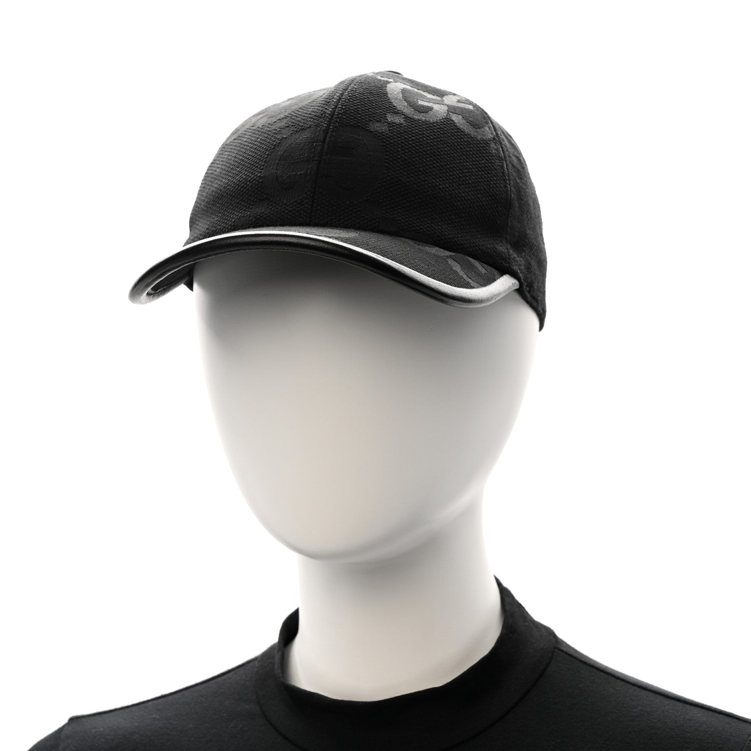 Monogram Jumbo GG Baseball Hat XS Black