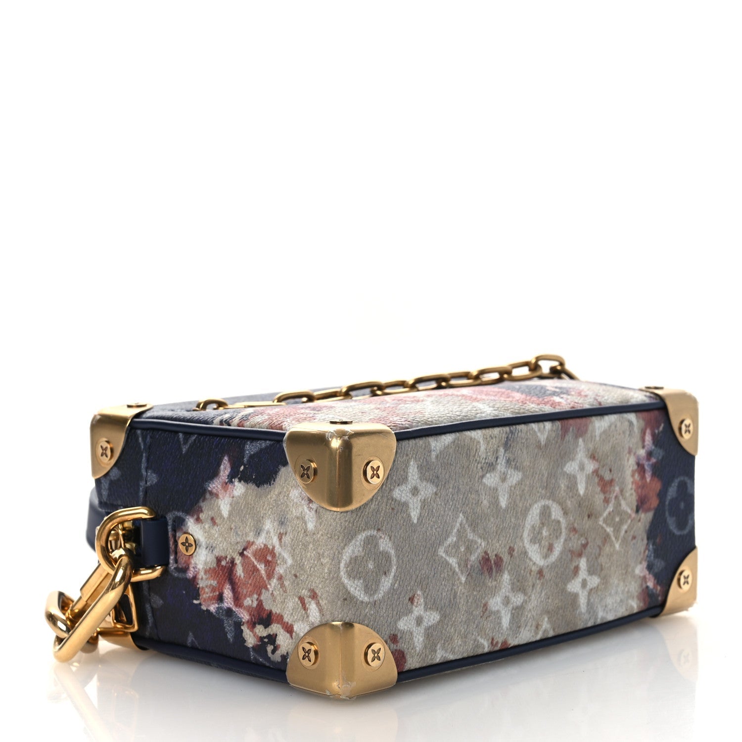 Monogram Bleach Mini Soft Trunk Ink Blue