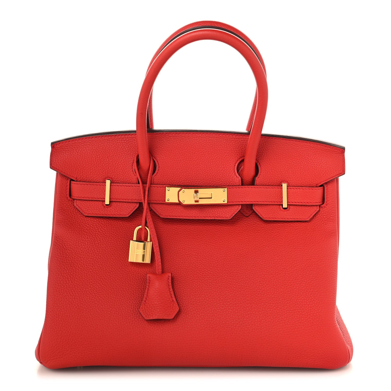 Togo Birkin 30 Rouge Tomate