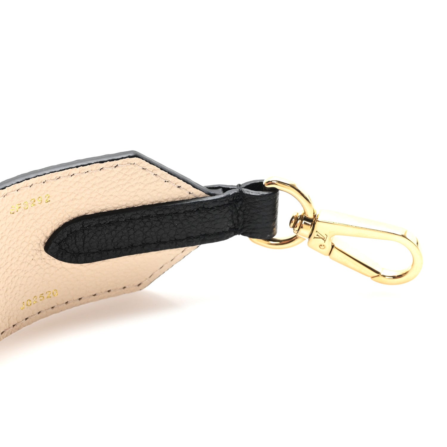 Empreinte Monogram Bandouliere Shoulder Strap Black Beige
