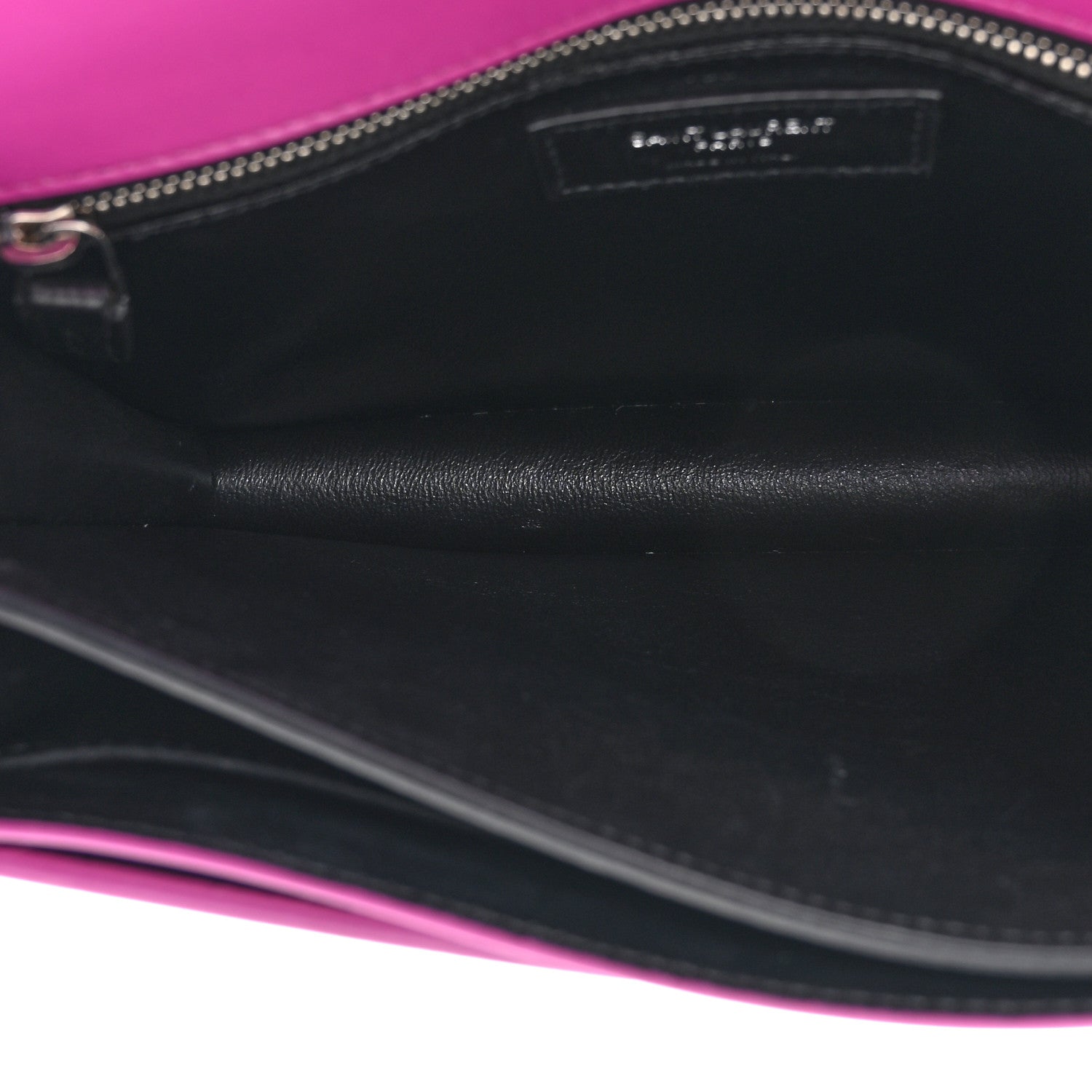 Smooth Calfskin Monogram Cassandra Clasp Bag Electric Fuchsia