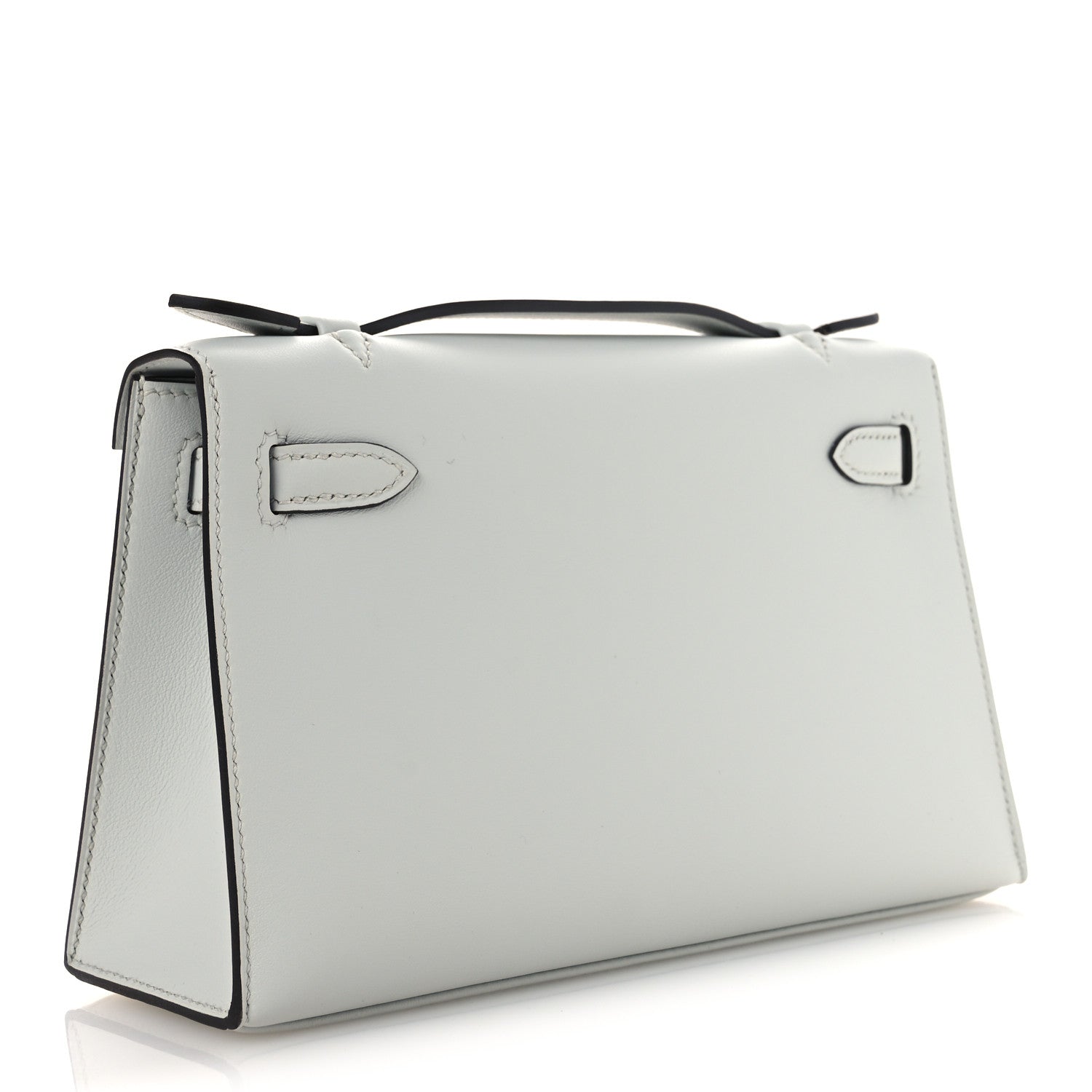 Swift Kelly Pochette Clutch Gris Platine