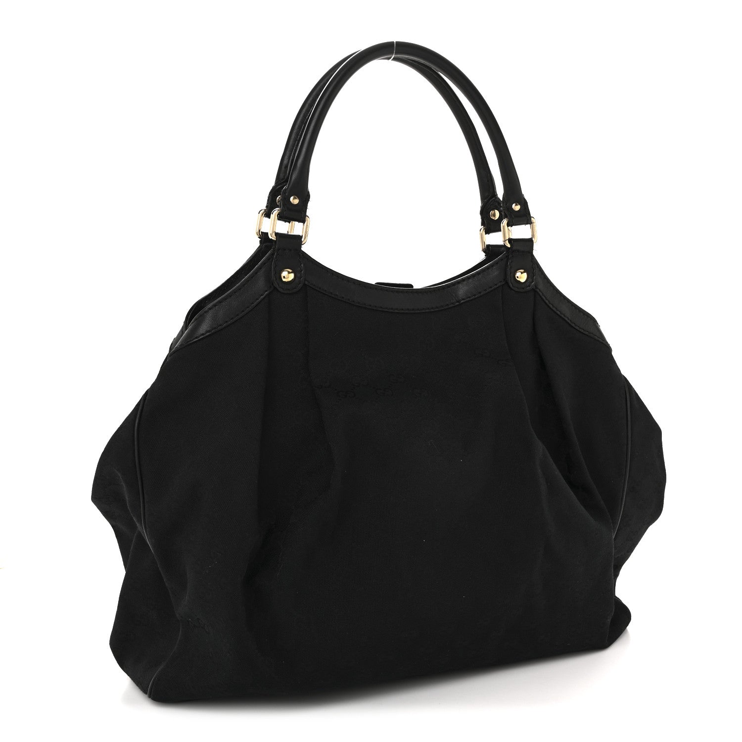 Monogram Large Sukey Black